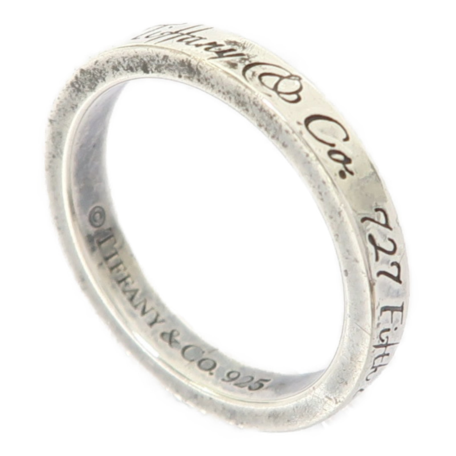 TIFFANY＆CO 925純銀Ring戒指US#4.25