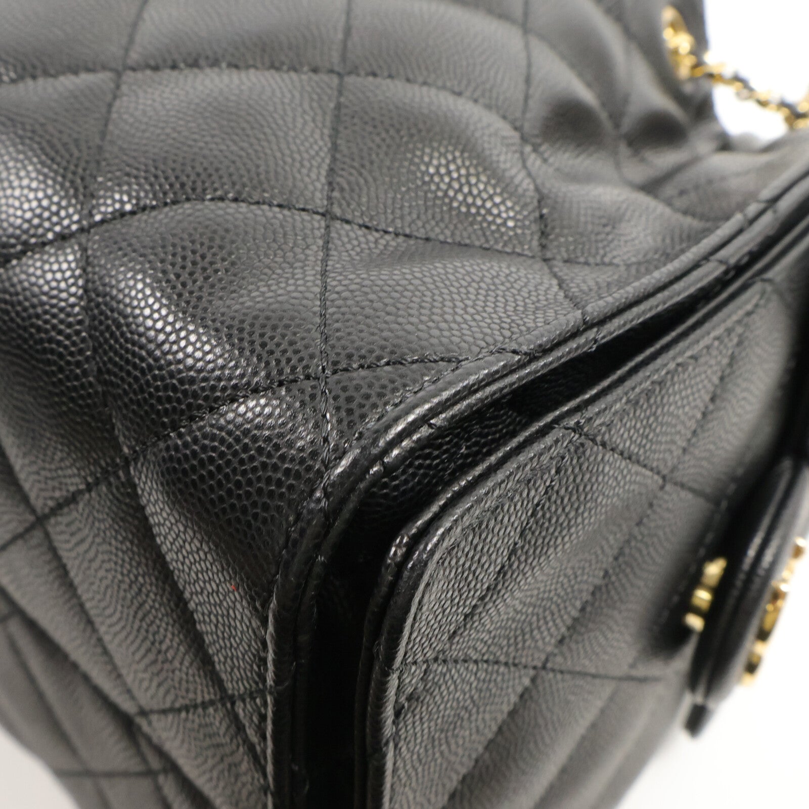 CHANEL 牛皮皮革C25 Small鏈帶手挽袋