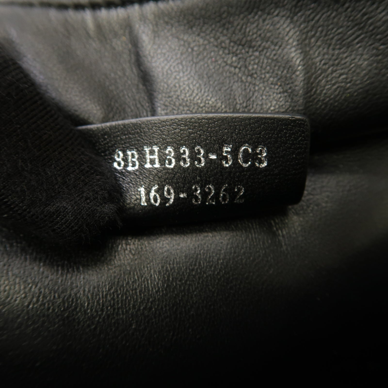 FENDI 【激減優惠】牛皮皮革Mini 3 Jours銀扣手挽肩背兩用袋黑色