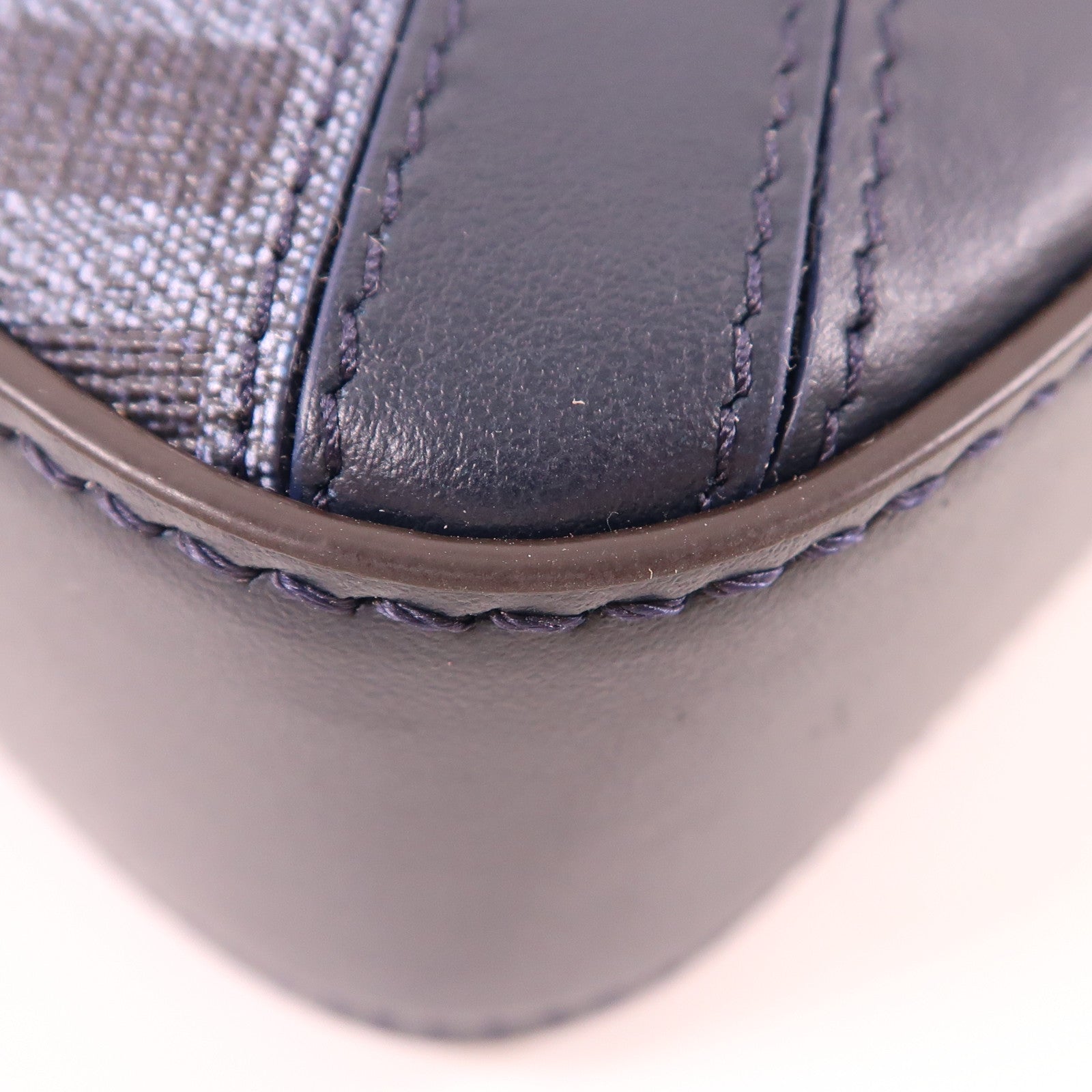FENDI 塗層帆布Diagonal Camera Case銀扣肩背袋