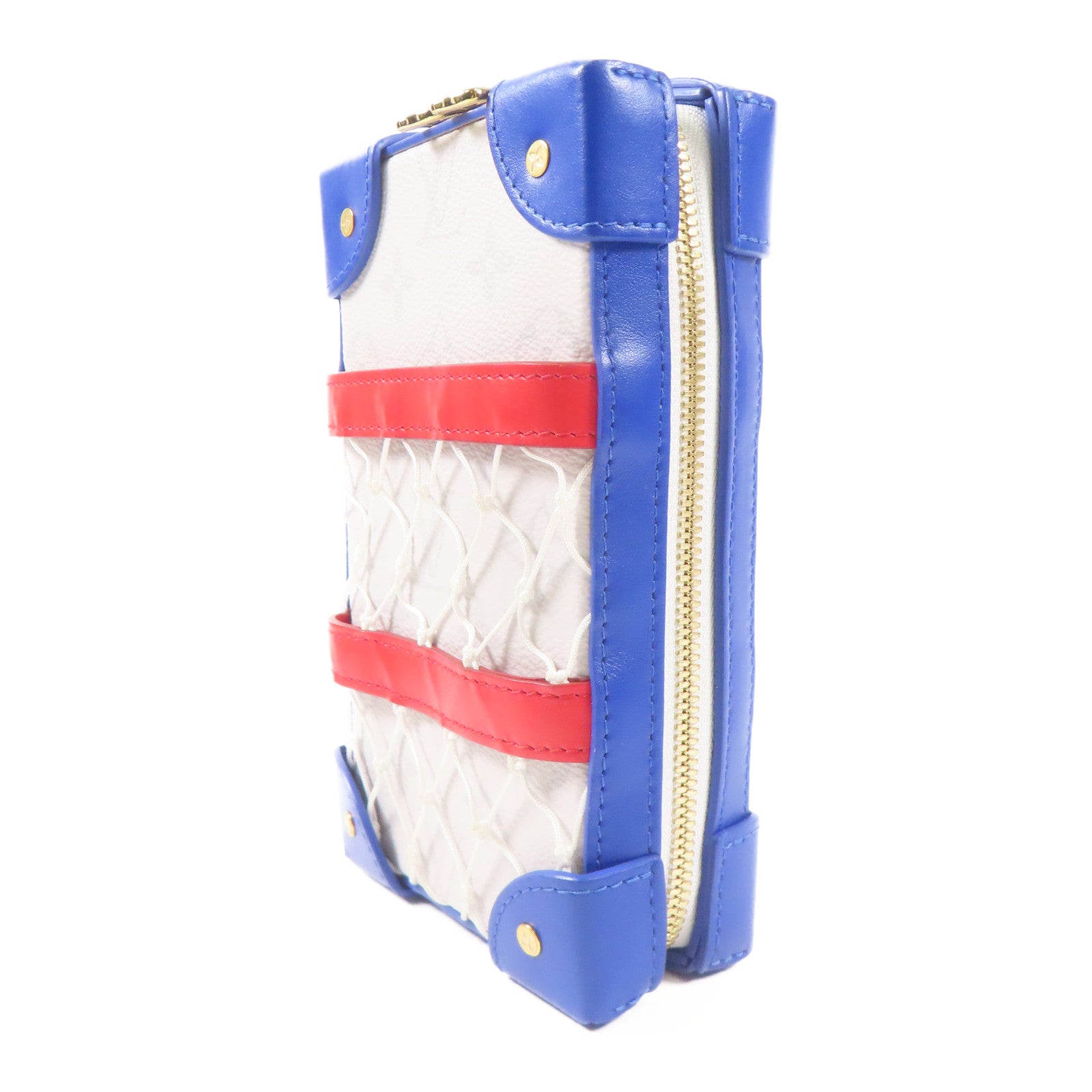 LOUIS VUITTON LV GHW LV x NBA Soft Trunk Shoulder Bag M80101 Monogram/Leather