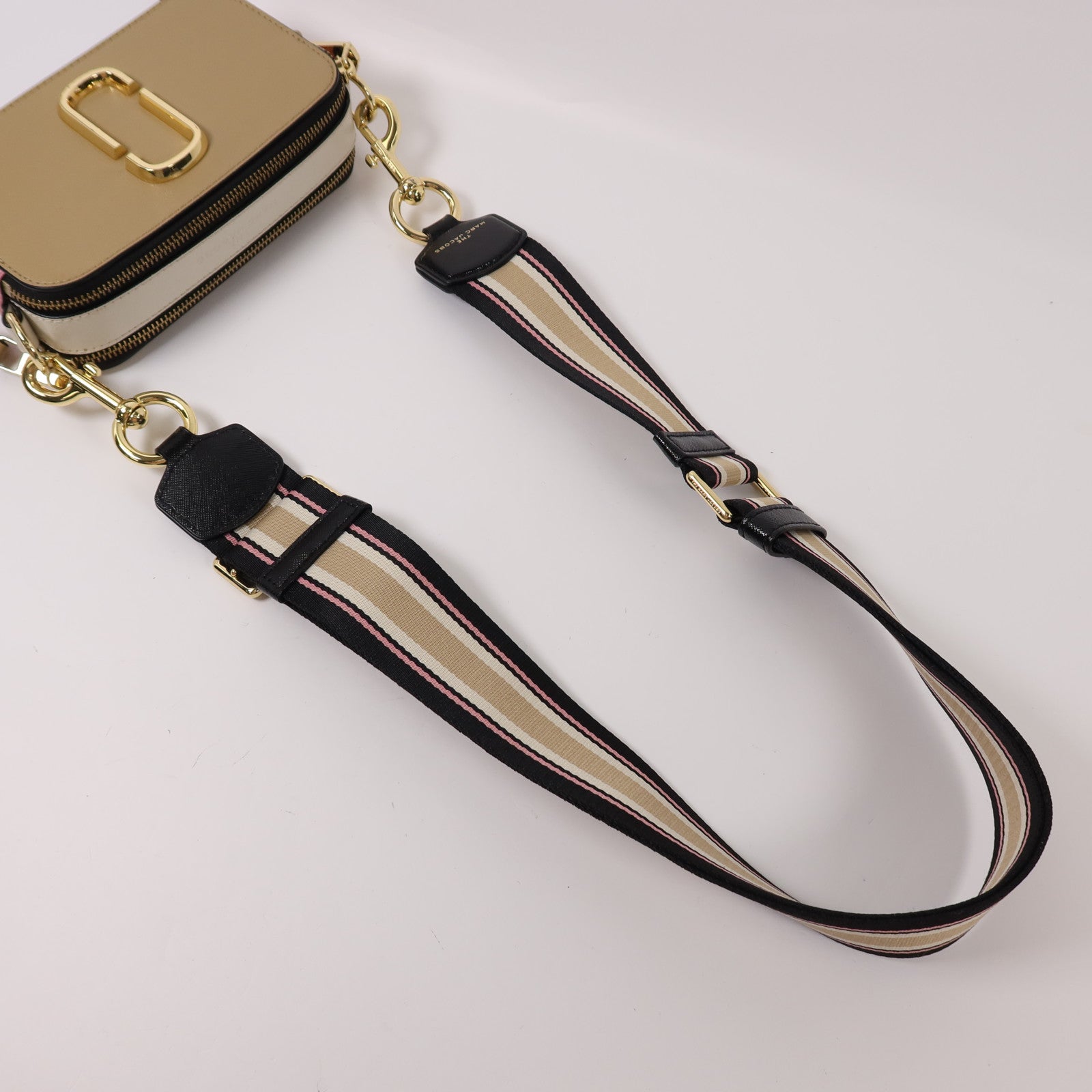 MARC JACOBS 牛皮皮革The Snapshot Camera Bag金扣肩背袋