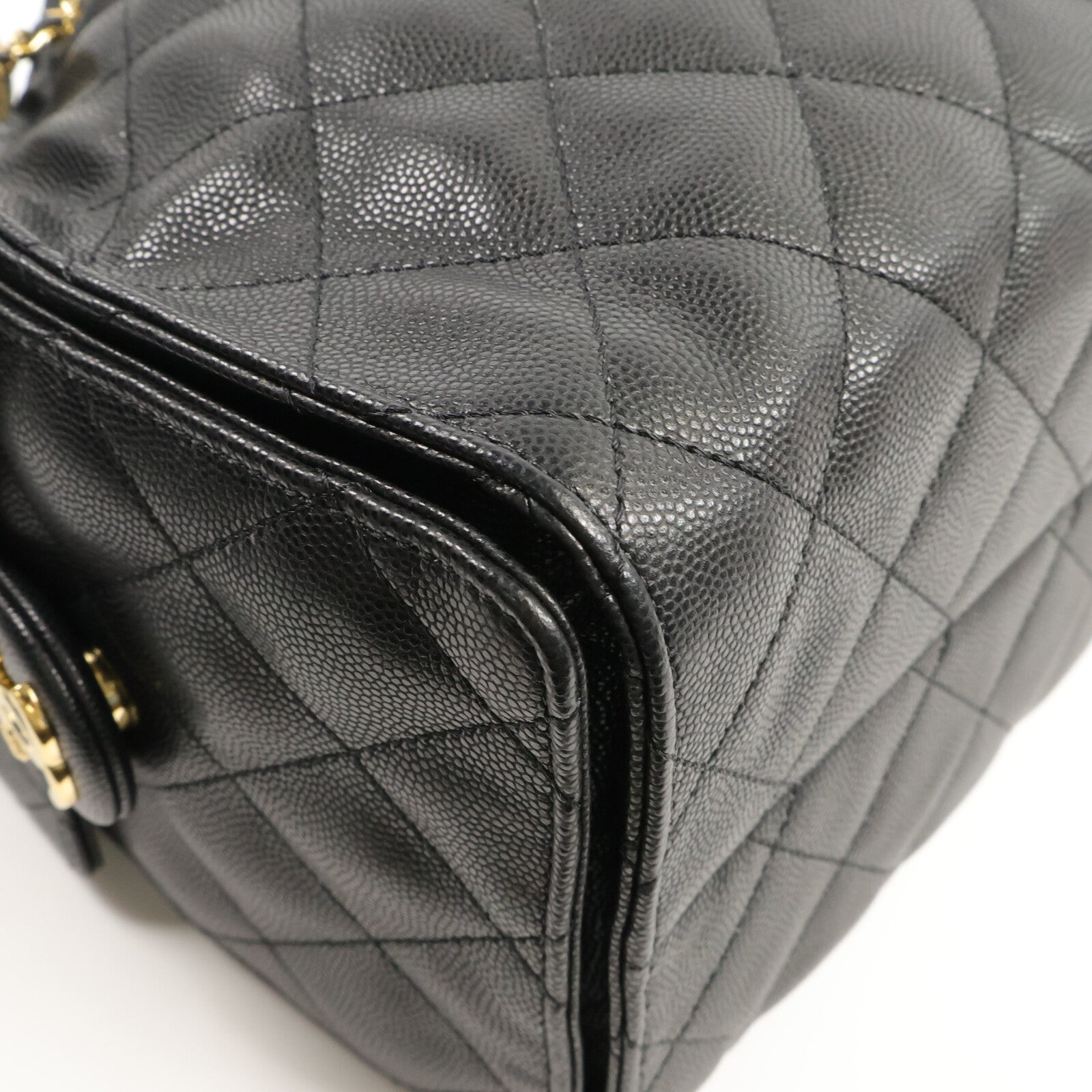 CHANEL 牛皮皮革C25 Small鏈帶手挽袋