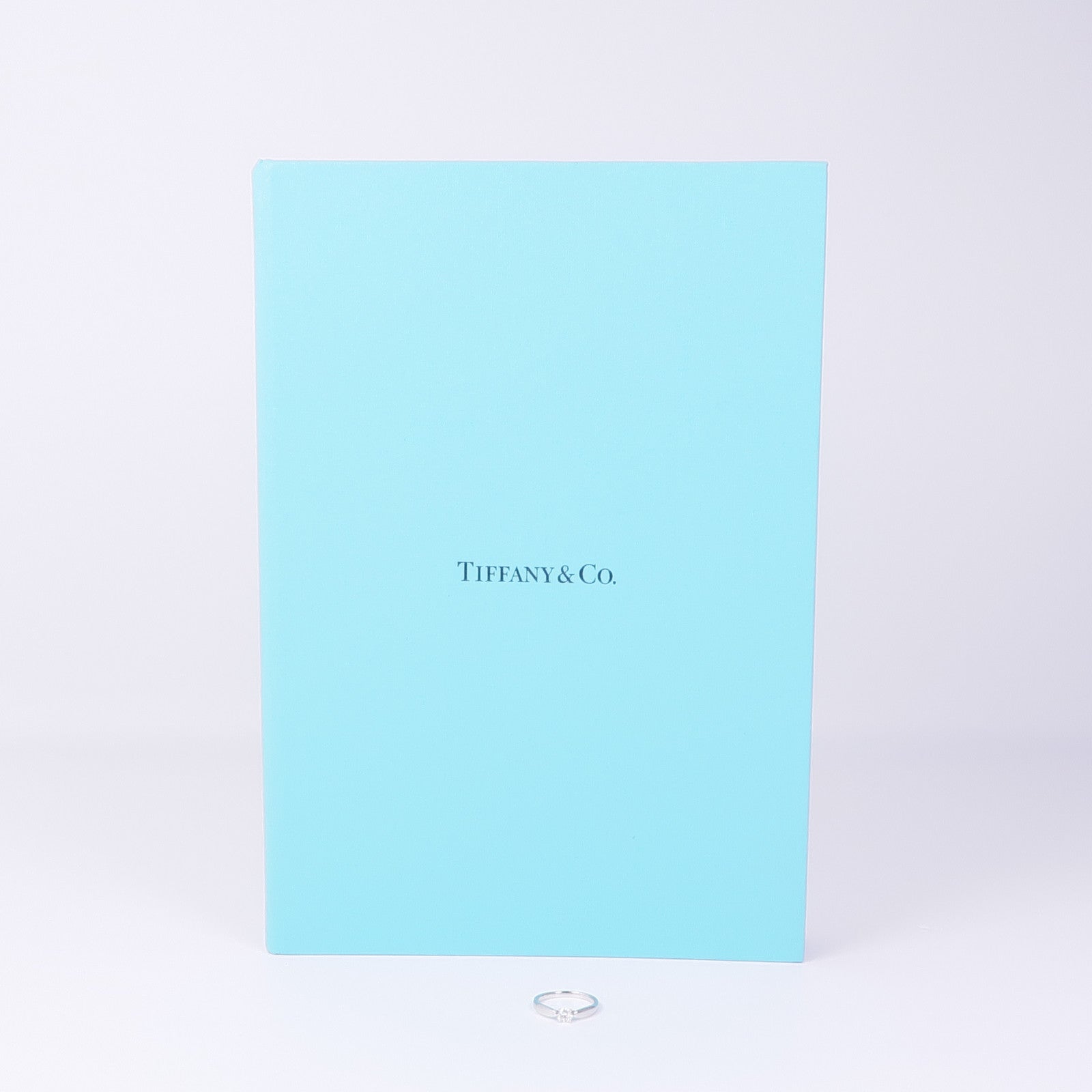 TIFFANY＆CO PT950鉑金Harmony Diamond Ring鑽石戒指US#6