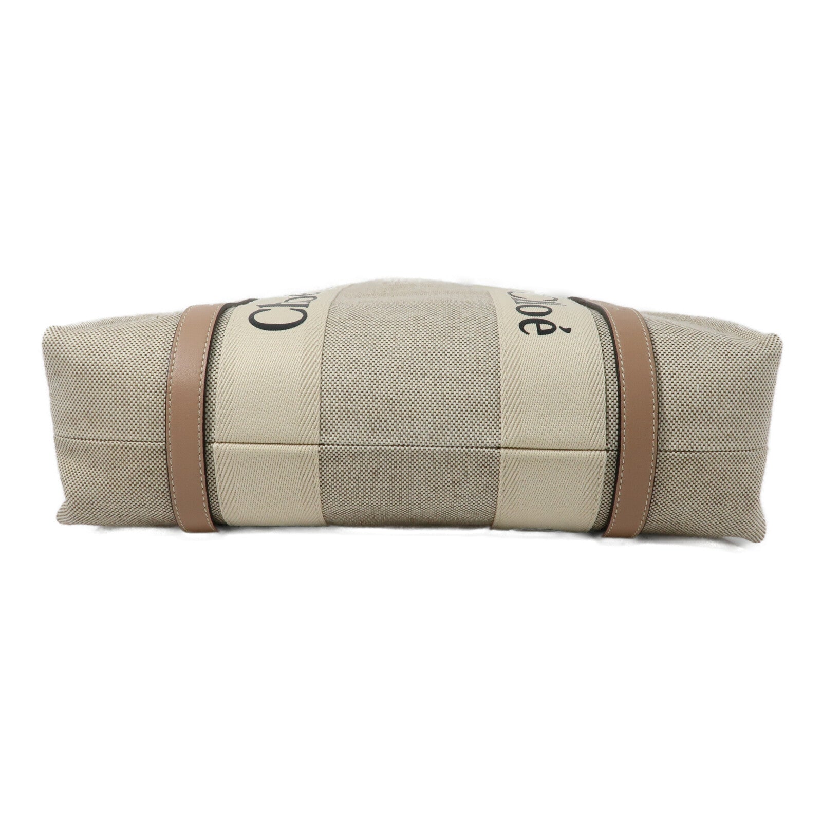 Chloe 帆布Woody Tote Bag手挽袋