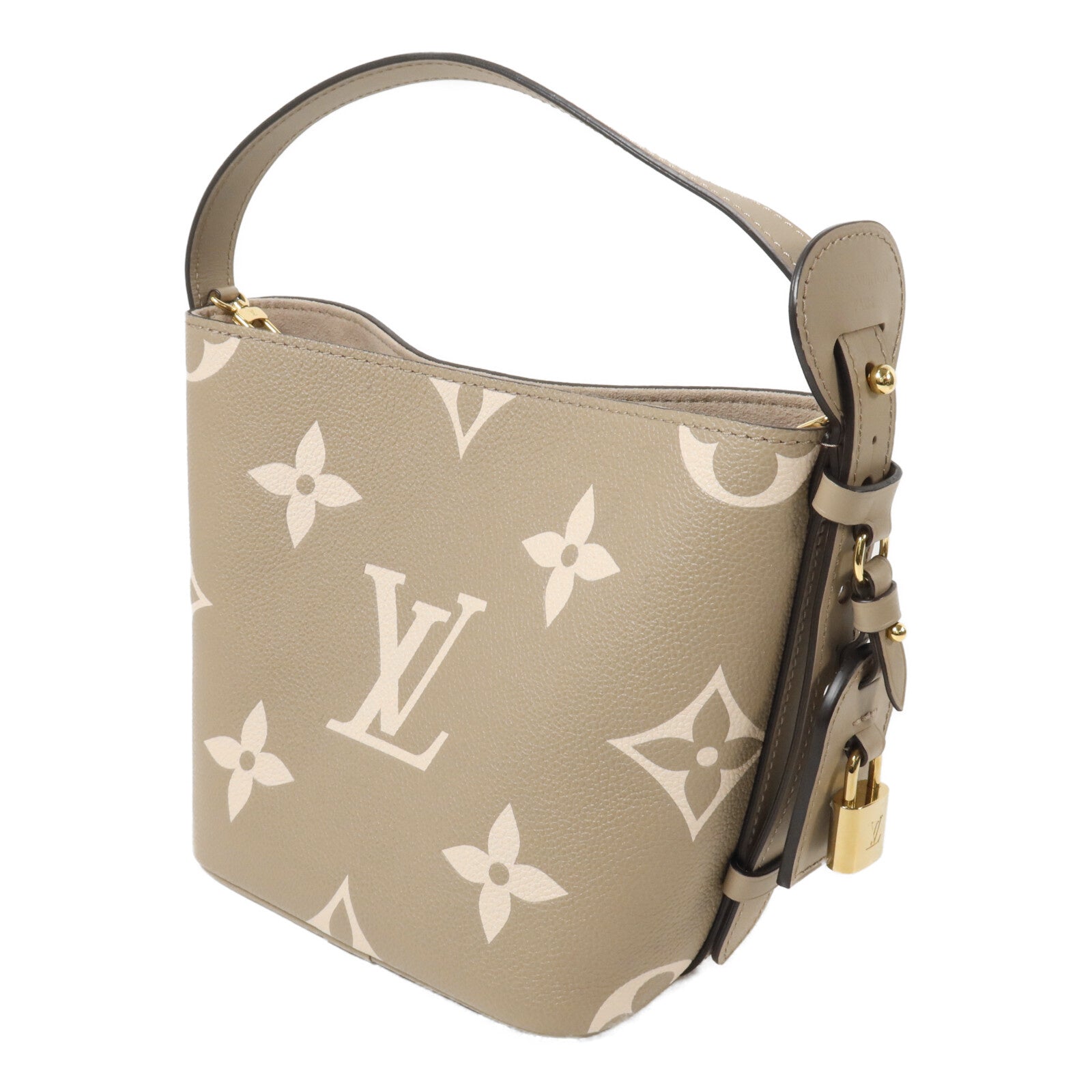 LOUIS VUITTON Monogram Empreinte All in BB手挽肩背兩用袋