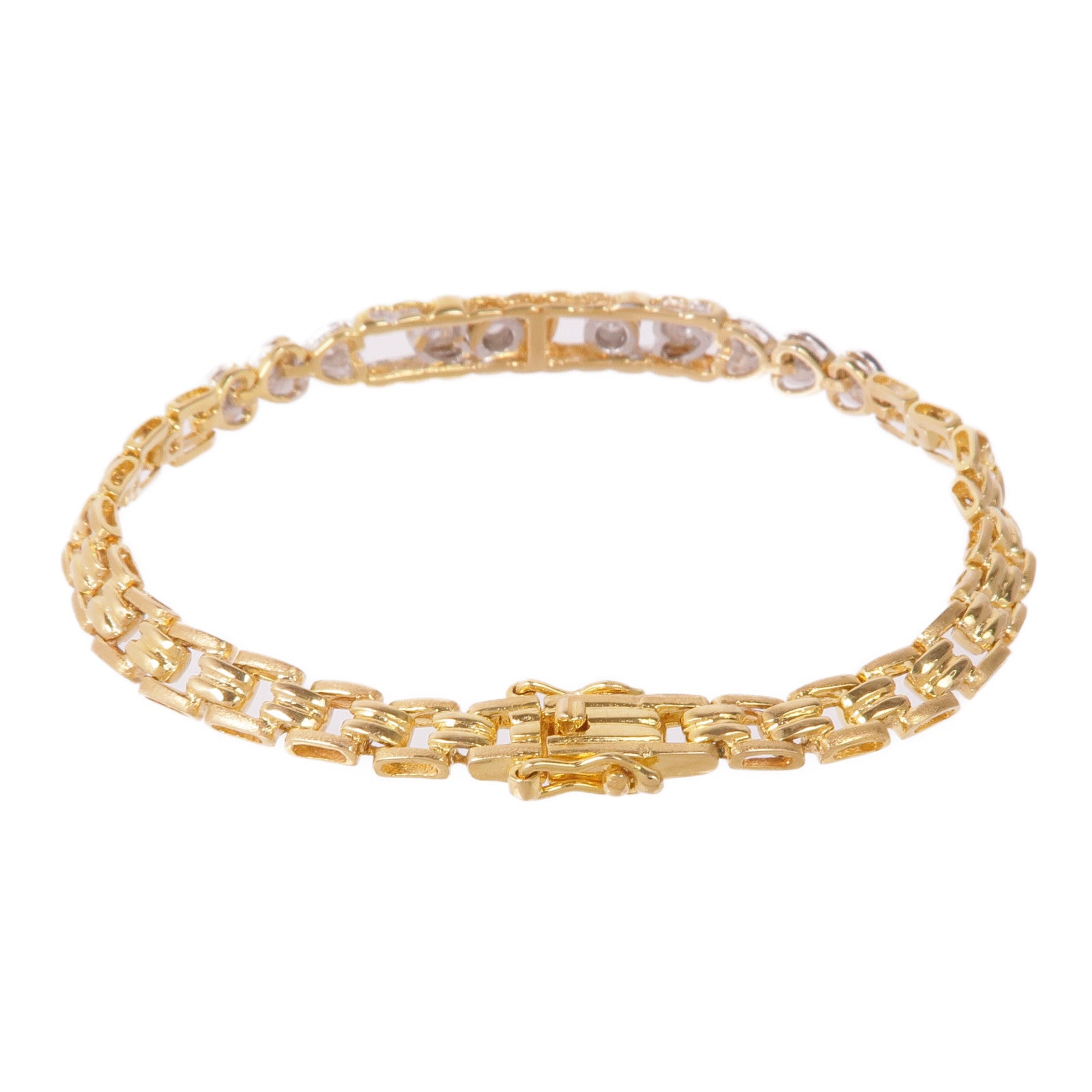 JEWELRY 18K黃金/白金Diamond Bracelet鑽石手鏈