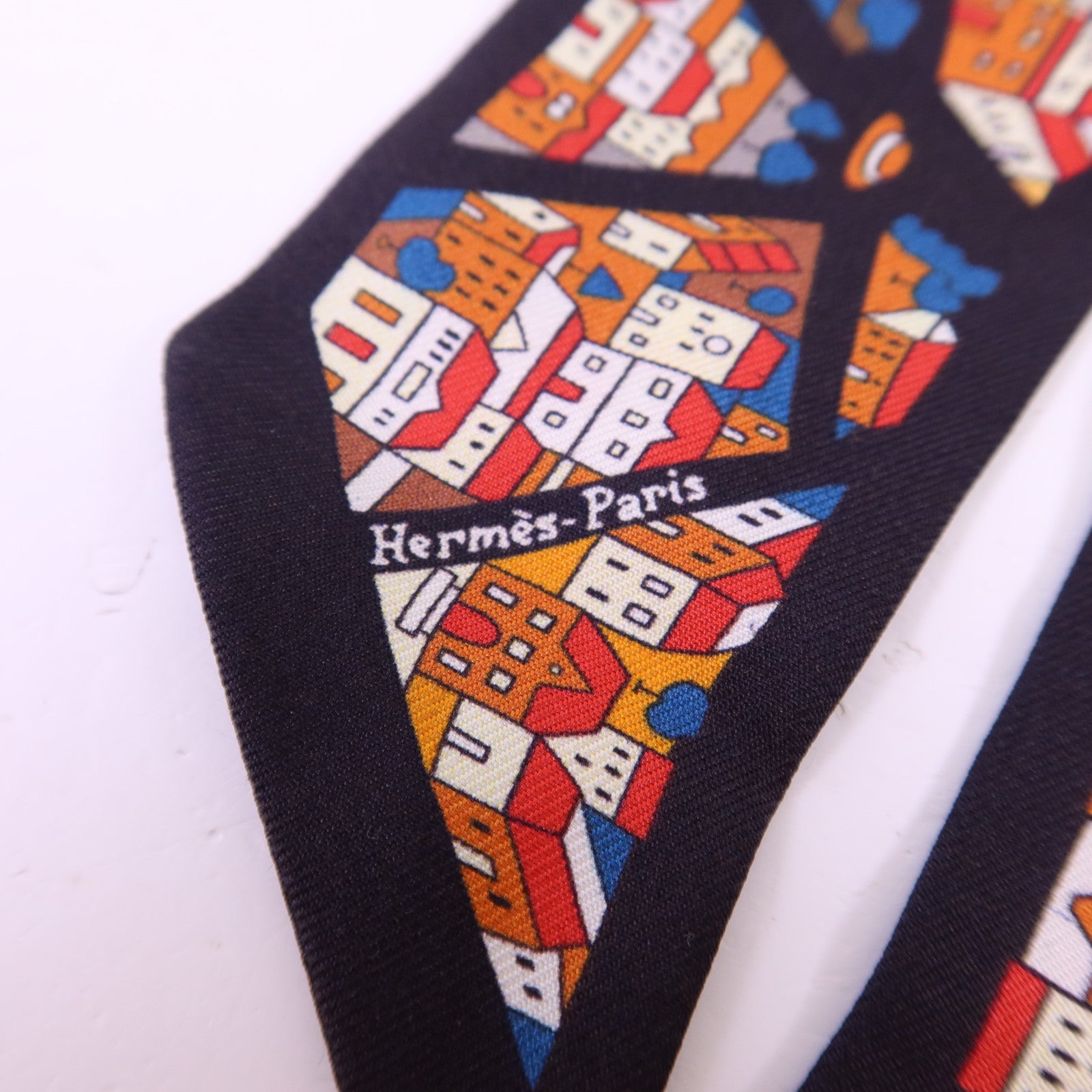 HERMES 絲質Twilly絲巾