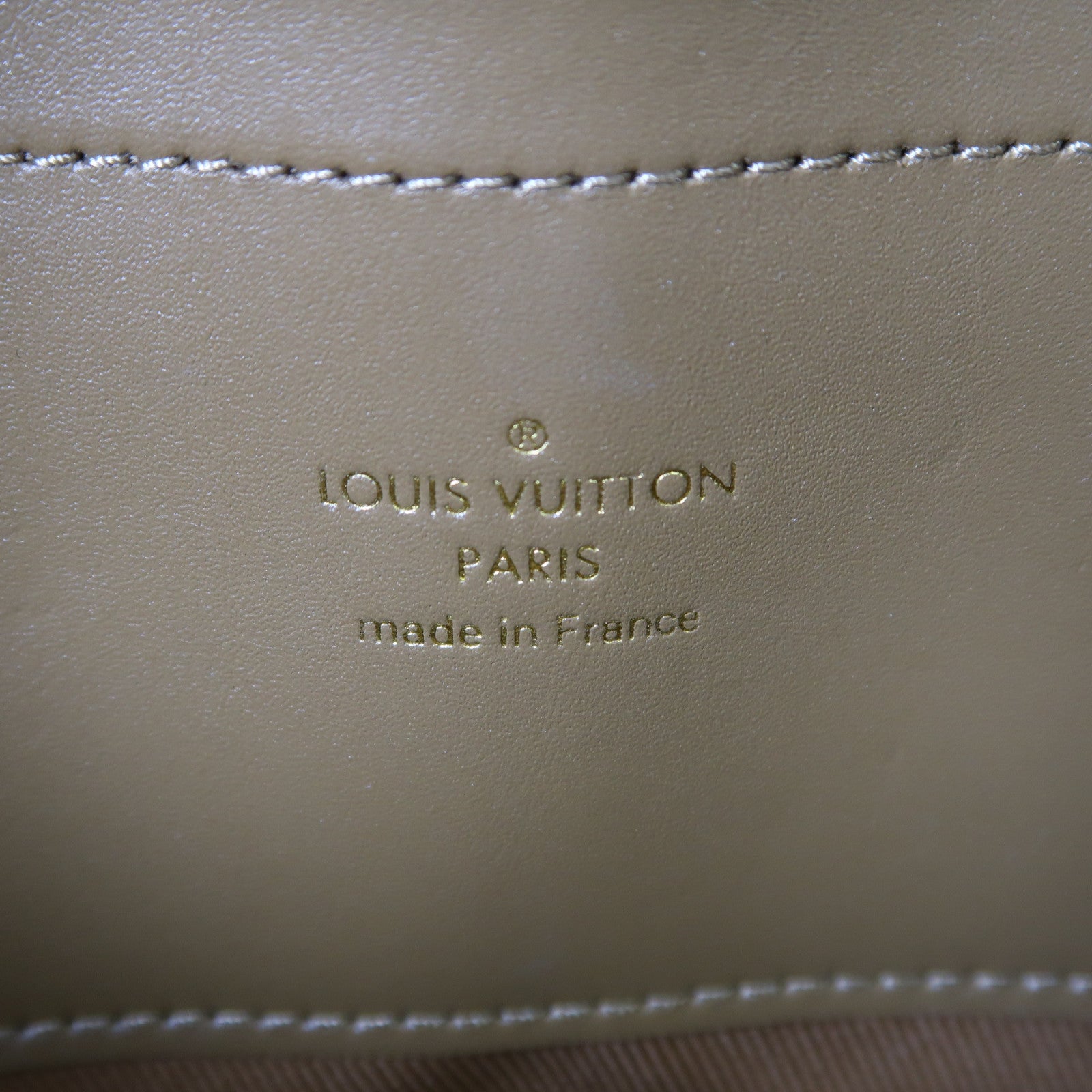 LOUIS VUITTON Monogram Utility金扣手挽肩背兩用袋啡色