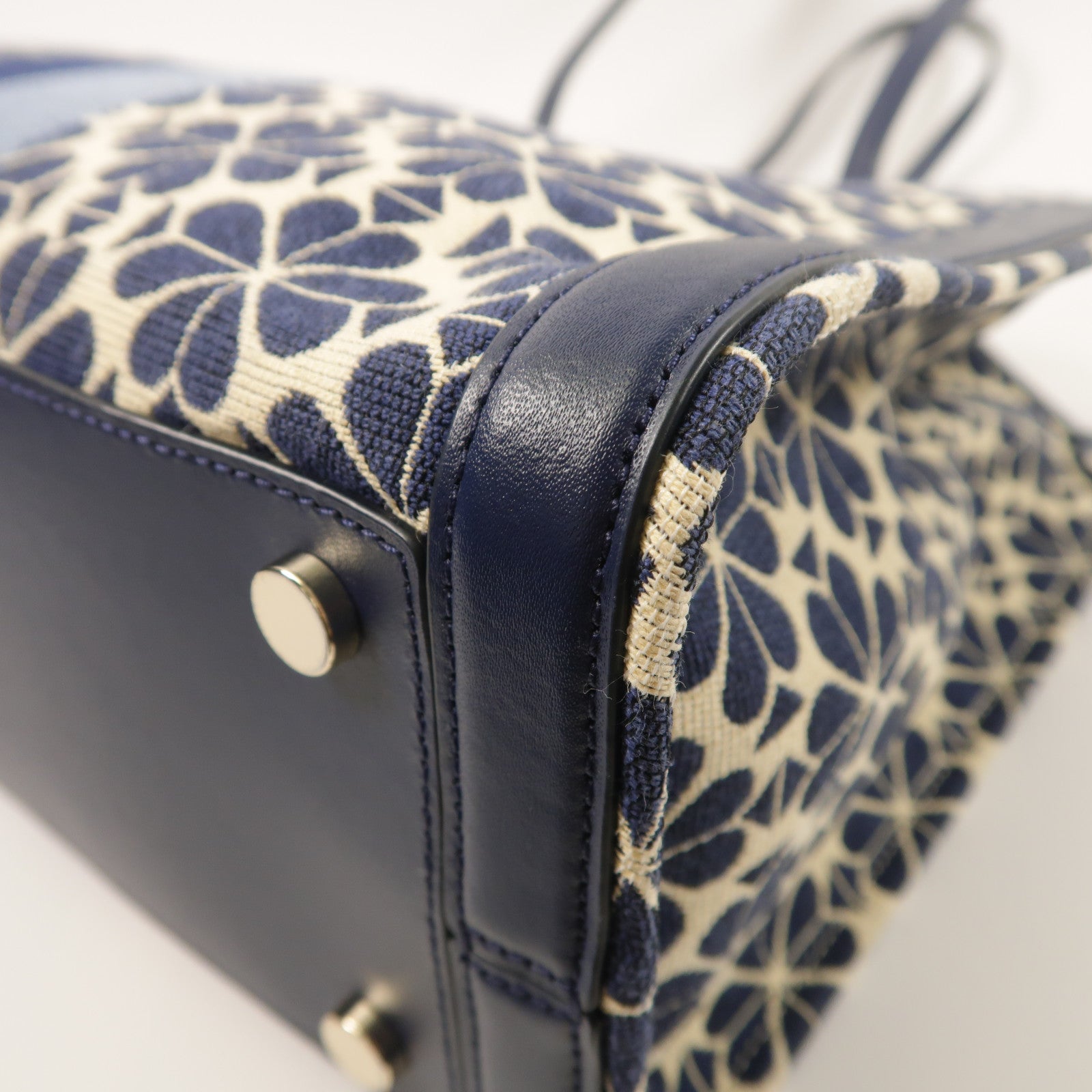Kate Spade 帆布Stripe Market Medium肩背袋