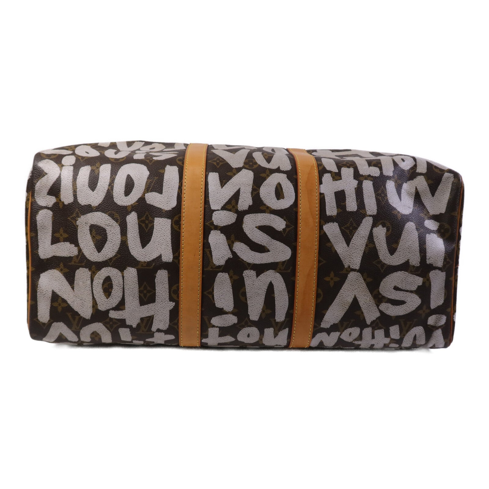 LOUIS VUITTON Monogram Graffiti Keepall 50金扣手挽袋