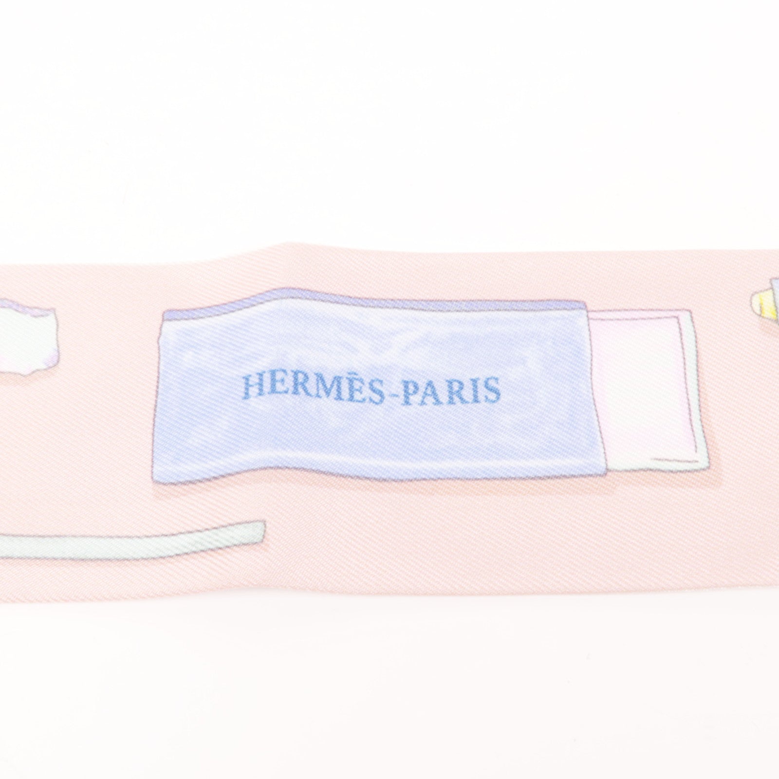 HERMES 絲質Twilly絲巾