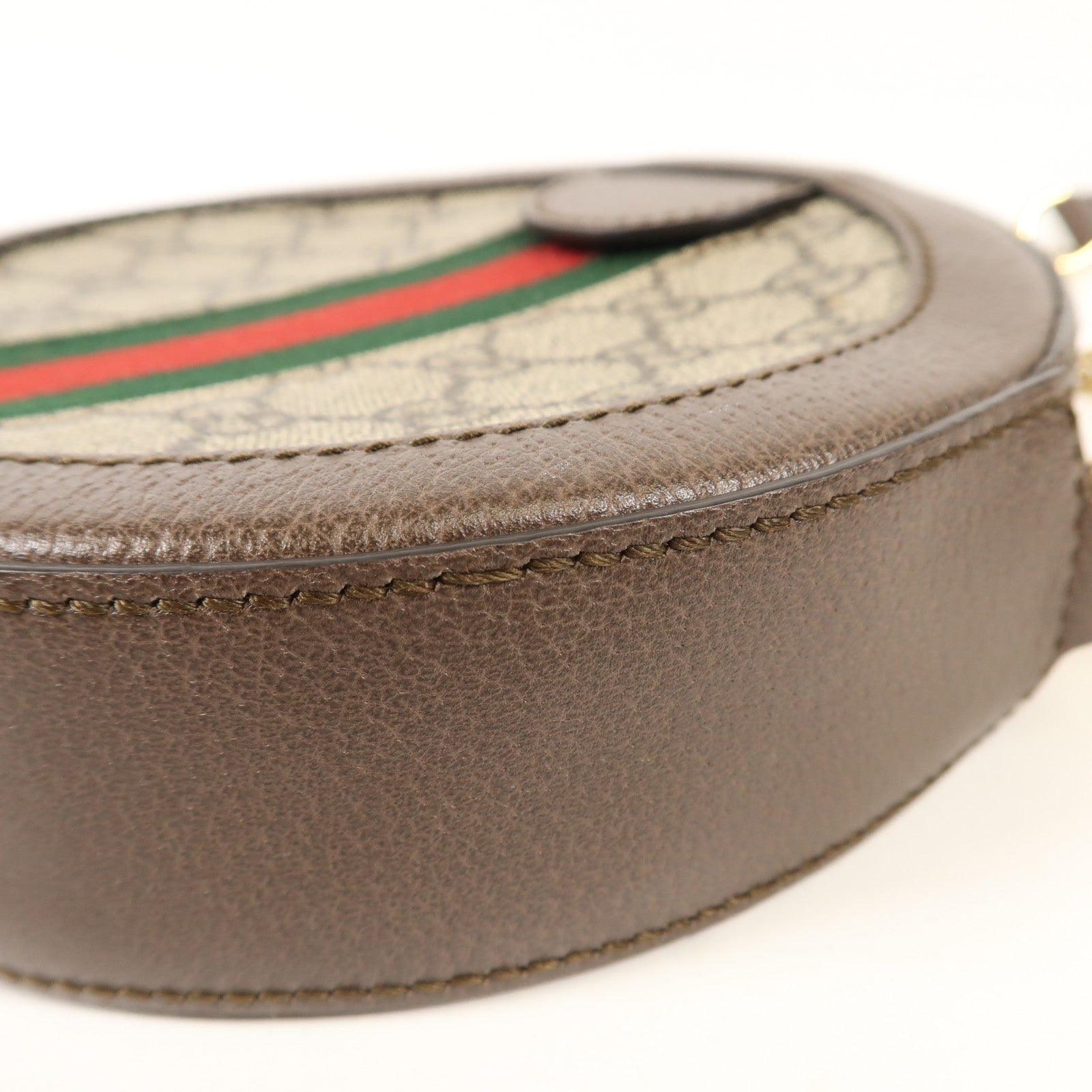 GUCCI 塗層帆布Ophidia金扣鏈帶肩背袋