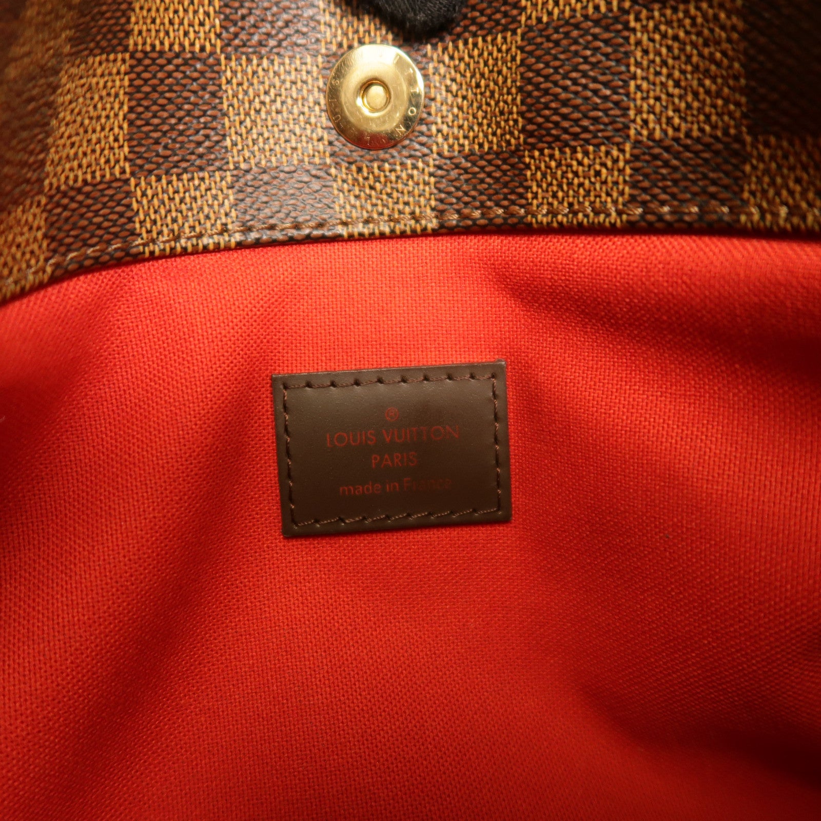 LOUIS VUITTON Damier Bloomsbury PM金扣肩背袋