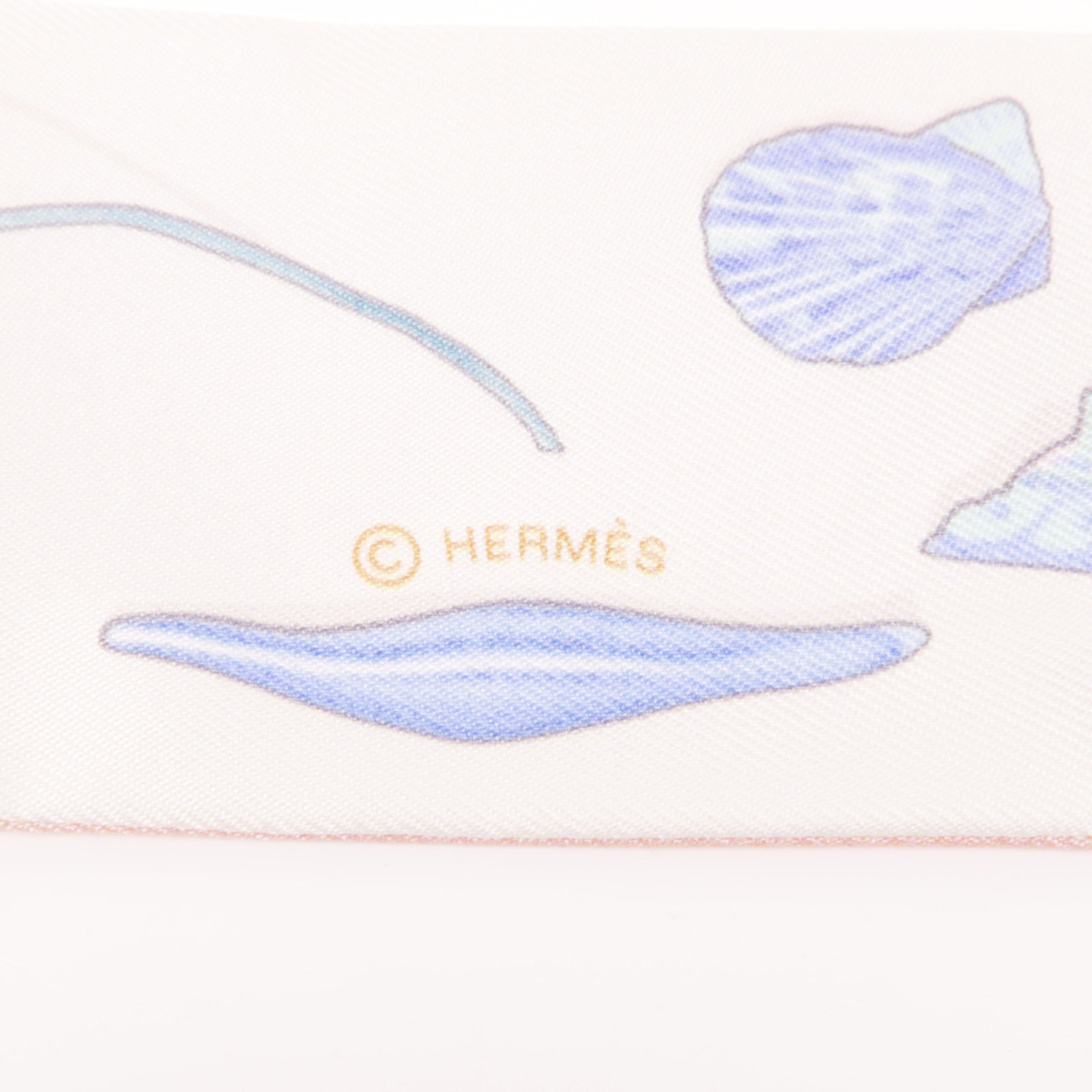 HERMES 絲質Twilly絲巾