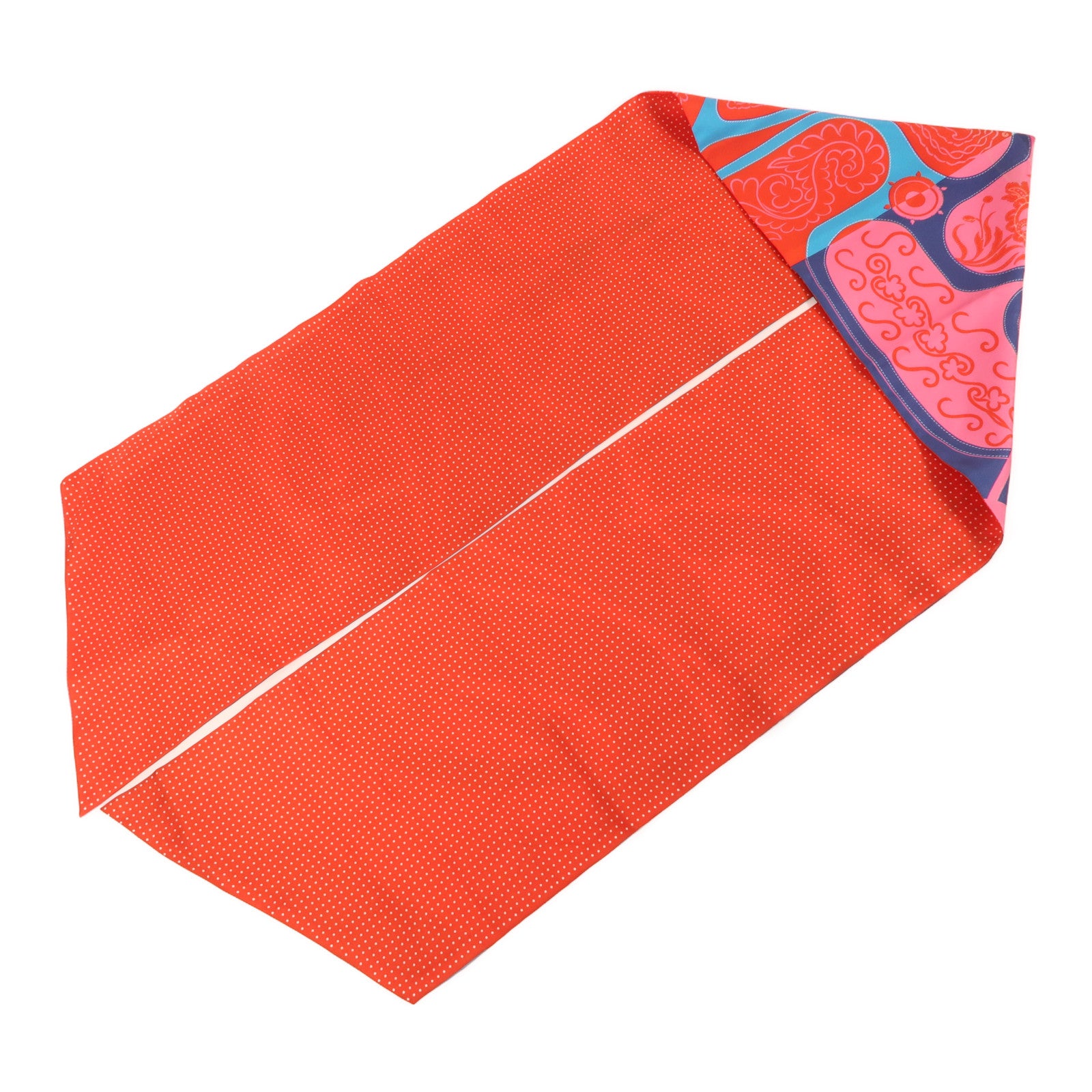 HERMES 絲質Maxi Twilly絲巾