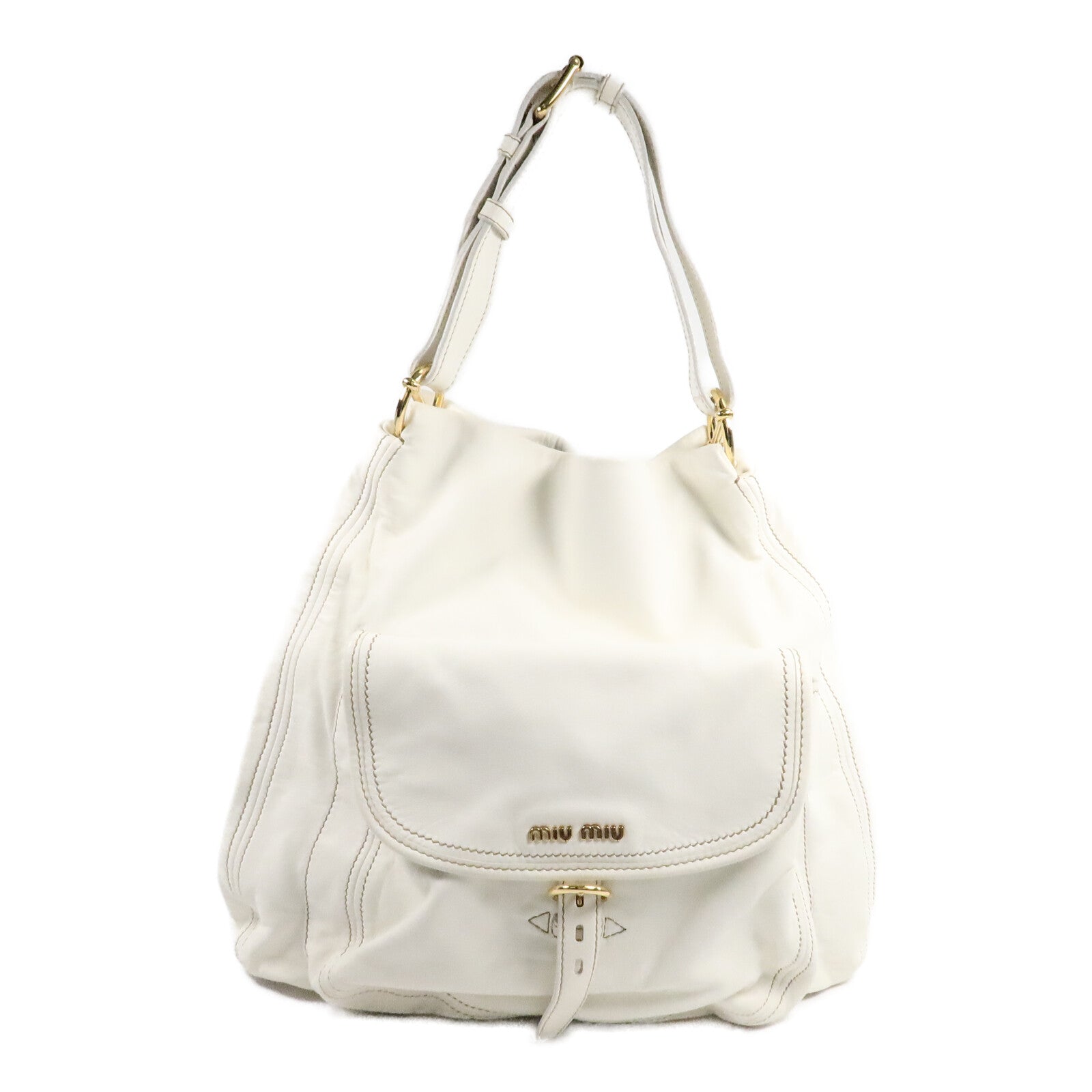 Miu Miu 羊皮皮革Shoulder Bag肩背袋