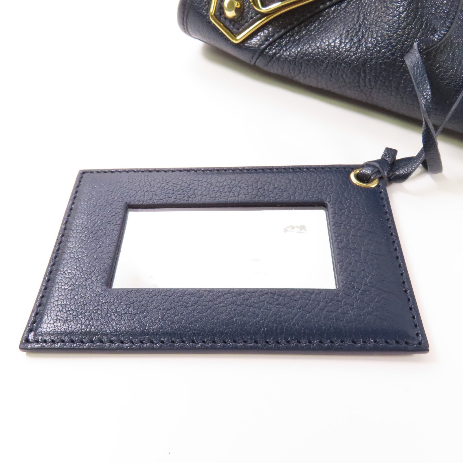 BALENCIAGA 牛皮皮革Shoulder Bag金扣肩背袋