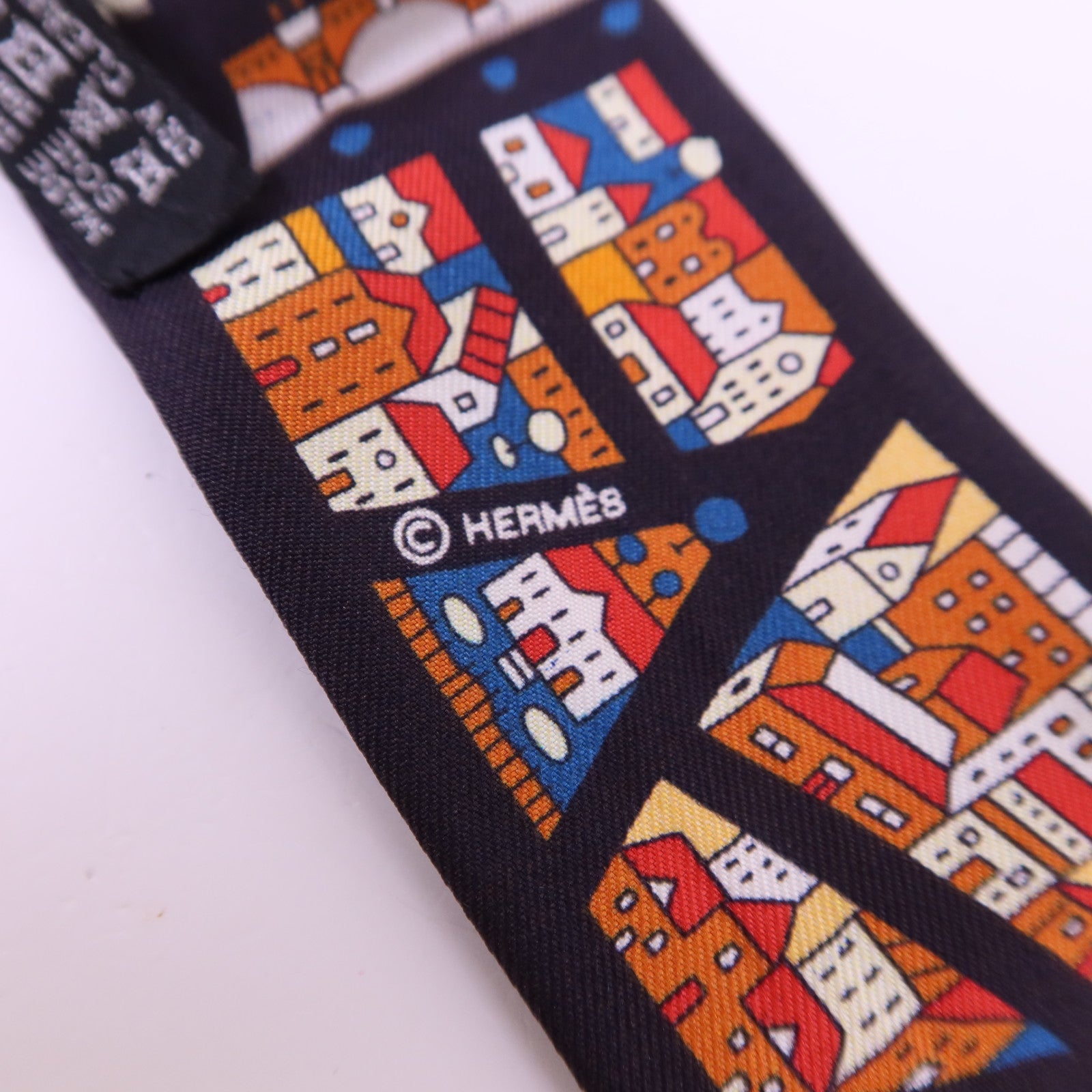 HERMES 絲質Twilly絲巾