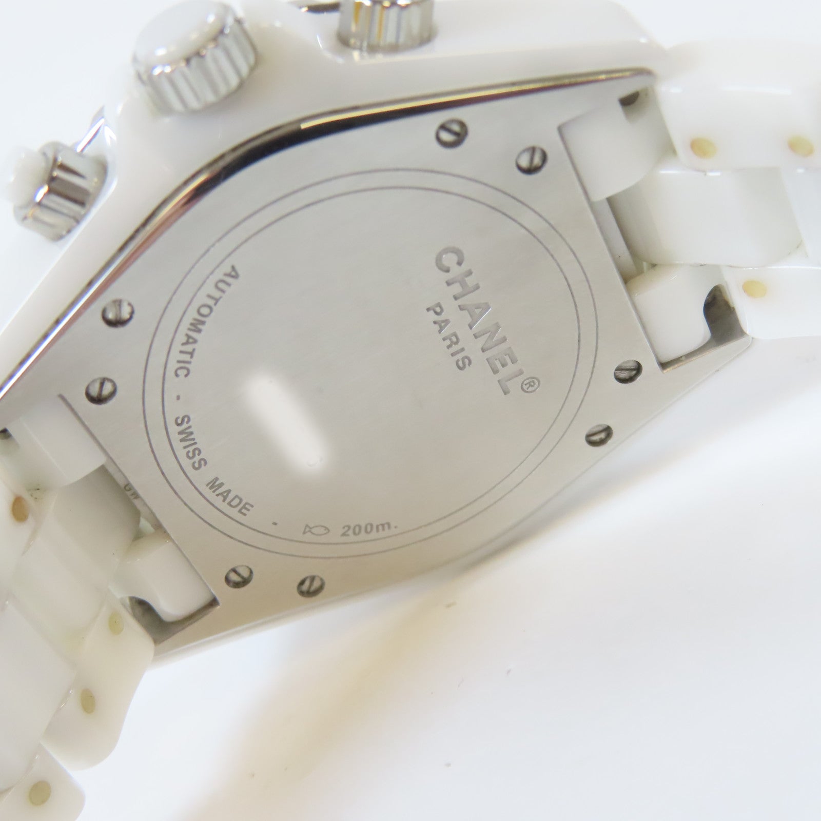 CHANEL J12陶瓷手錶自動機芯白色
