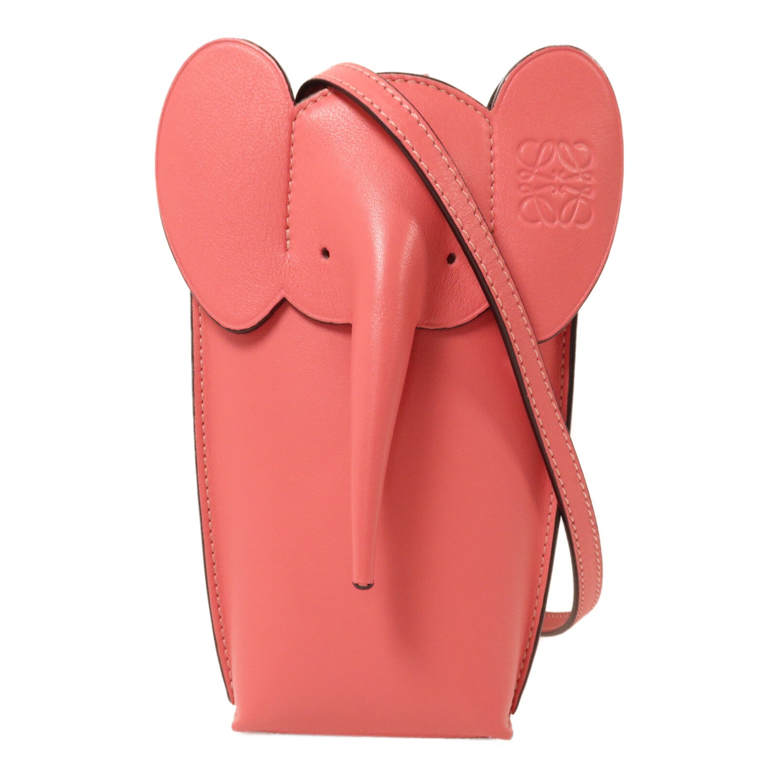 LOEWE 牛皮皮革Pocket肩背袋