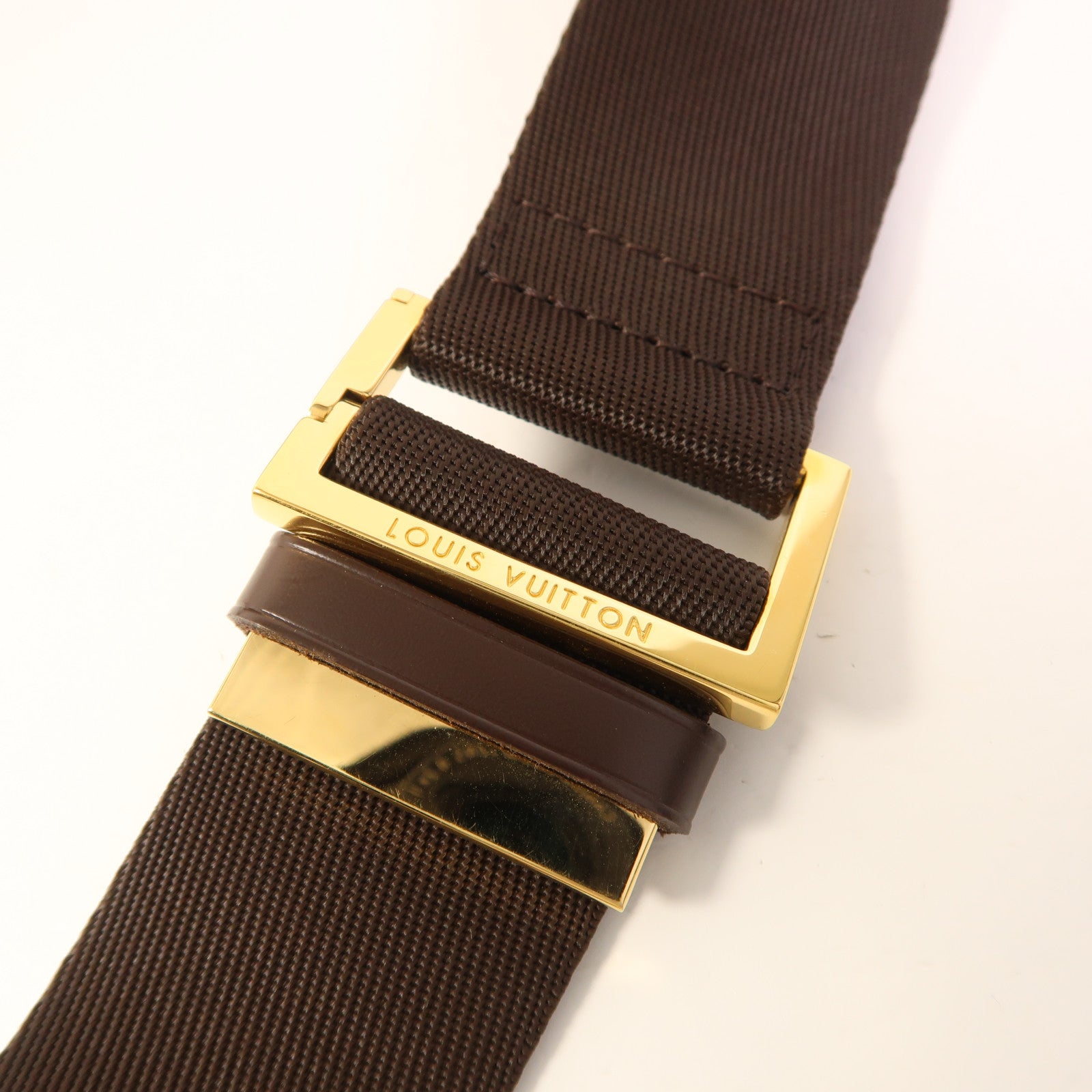 LOUIS VUITTON Damier Geronimos金扣腰包