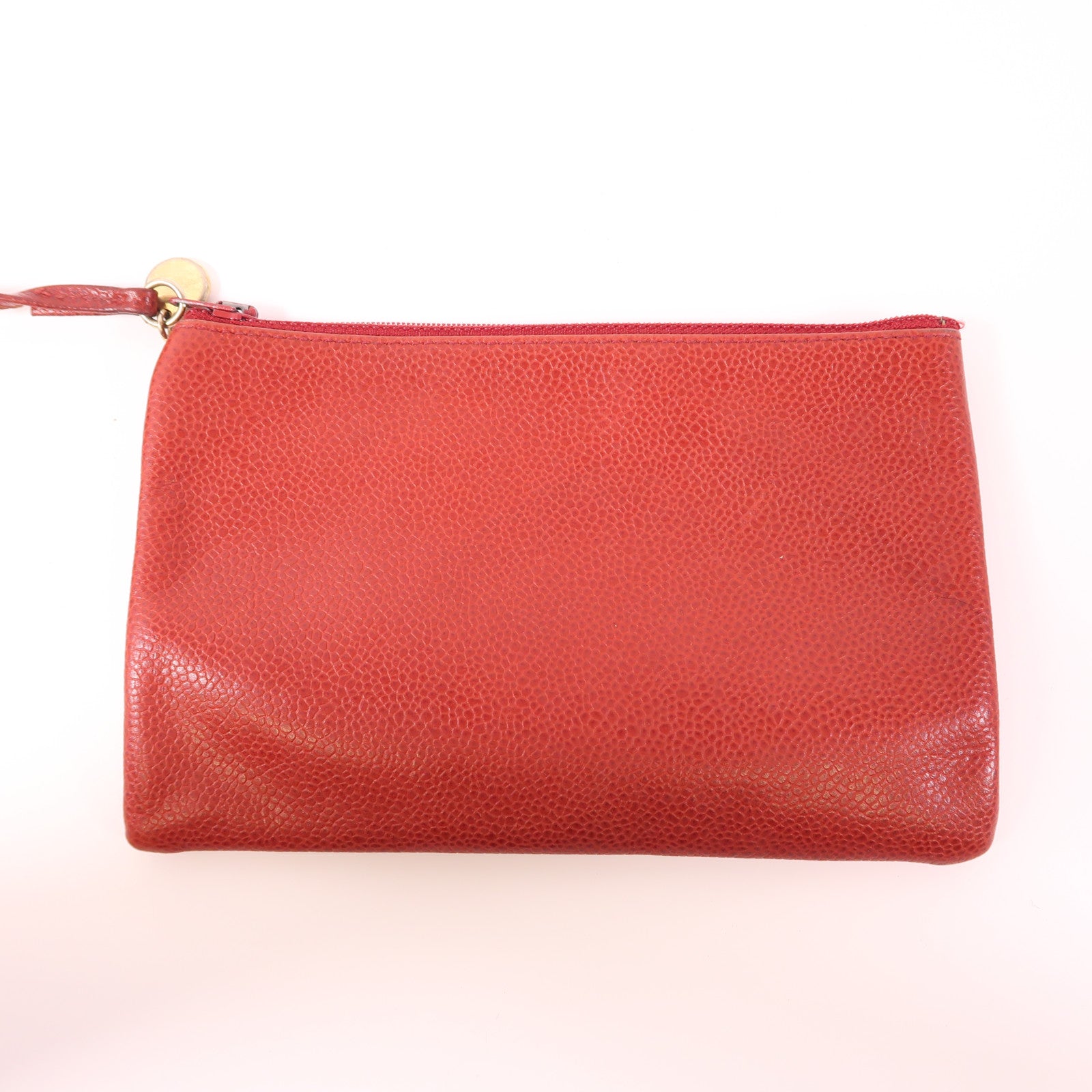 CHANEL 牛皮皮革Vintage Bucket金扣肩背袋