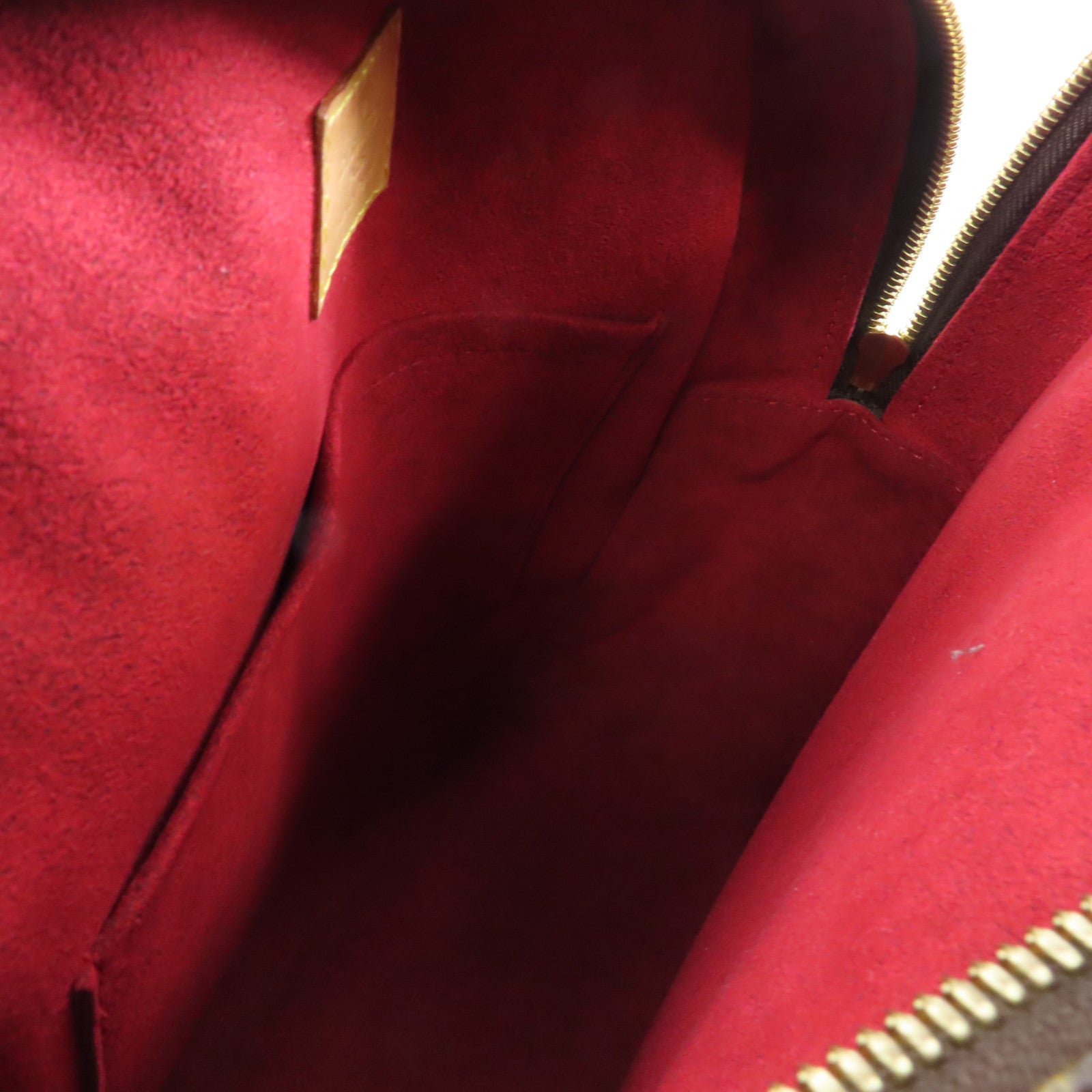 LOUIS VUITTON Monogram Excentri-cite金扣手挽袋啡色