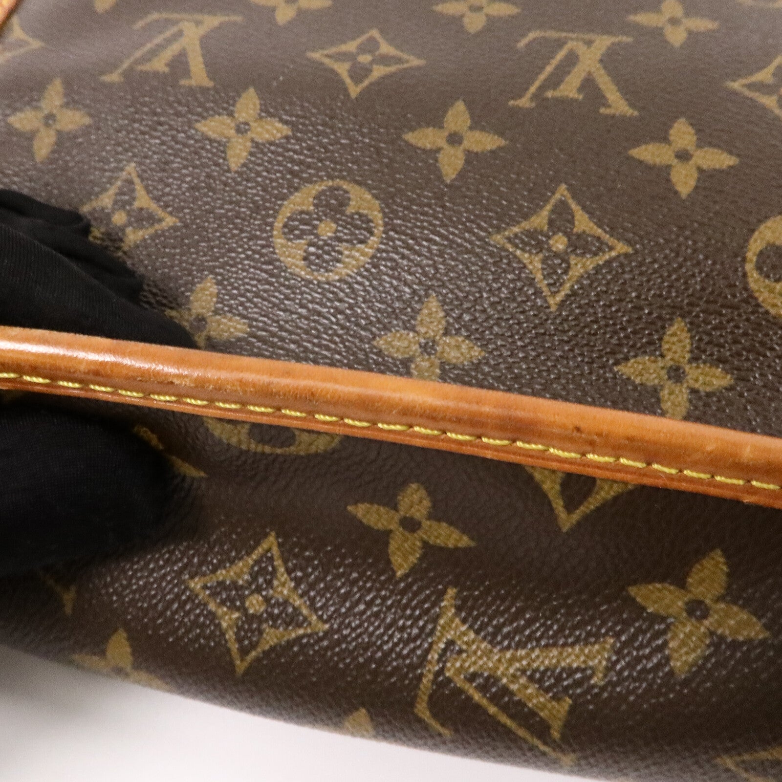 LOUIS VUITTON Monogram Bosphore金扣肩背袋