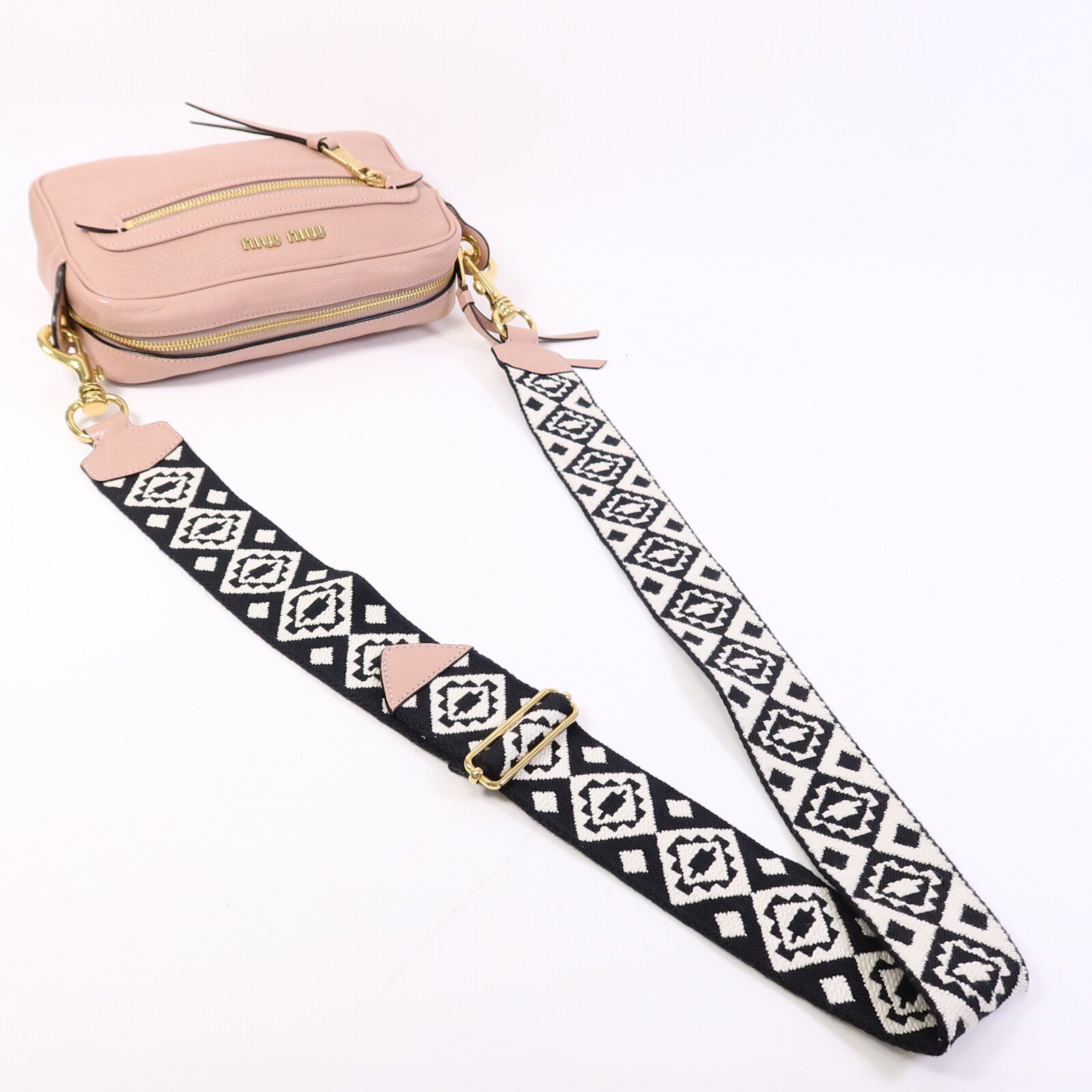 Miu Miu 牛皮皮革Shoulder Bag肩背袋