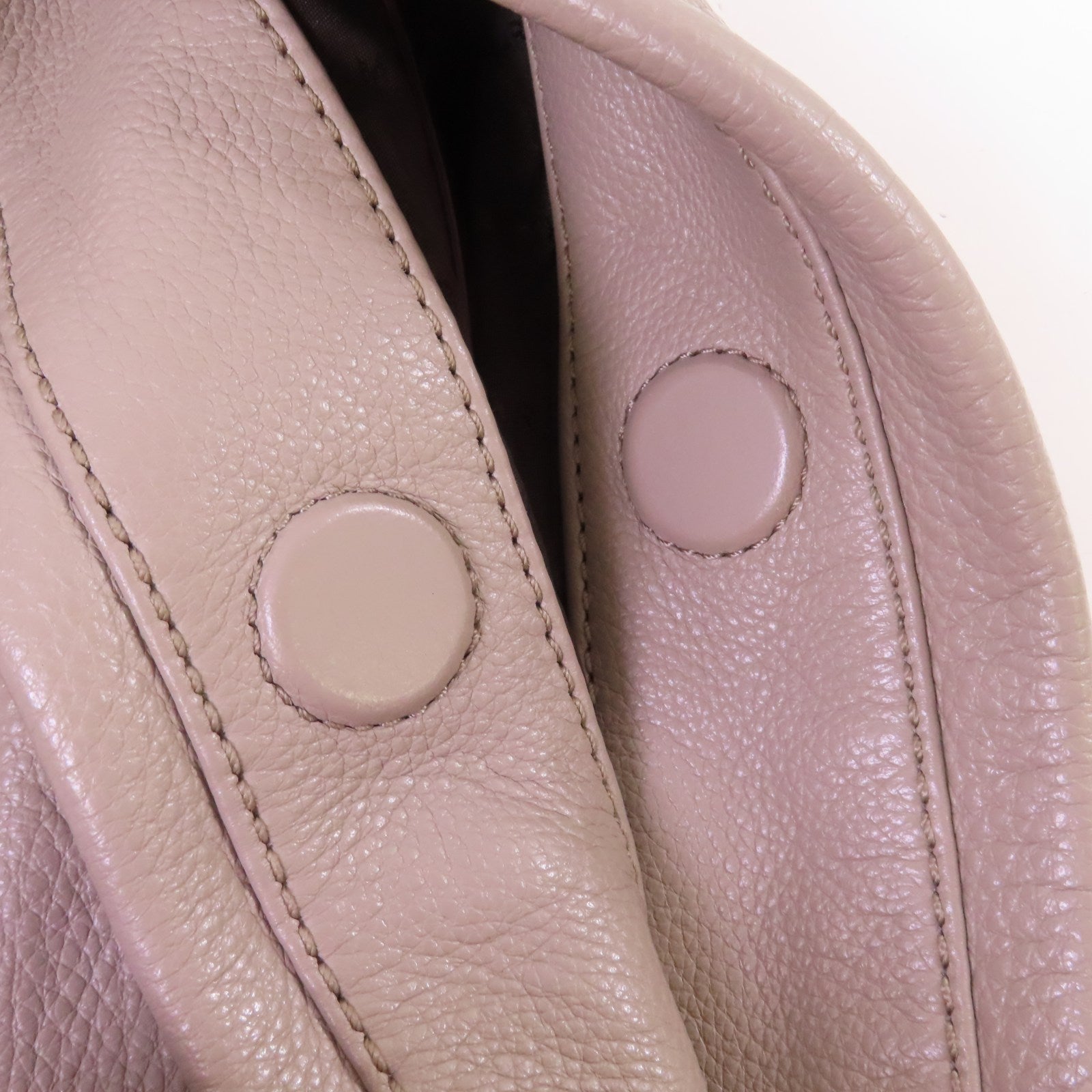 MARC BY MARC JACOBS 羊皮皮革2Way Shoulder Bag金扣手挽肩背兩用袋灰色