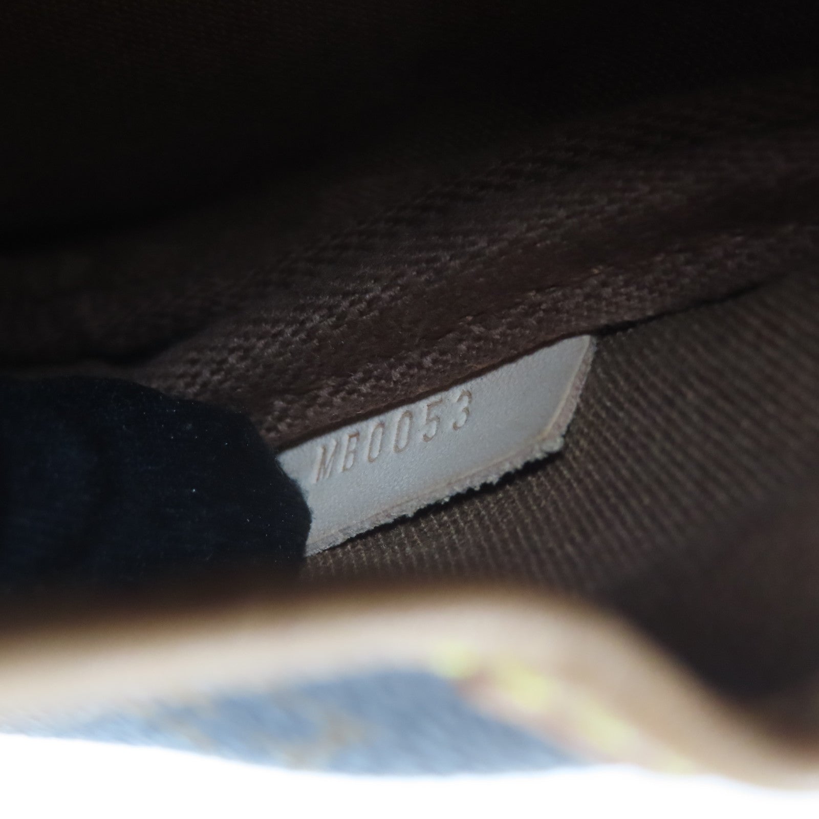 LOUIS VUITTON Monogram Saumur 30金扣肩背袋啡色