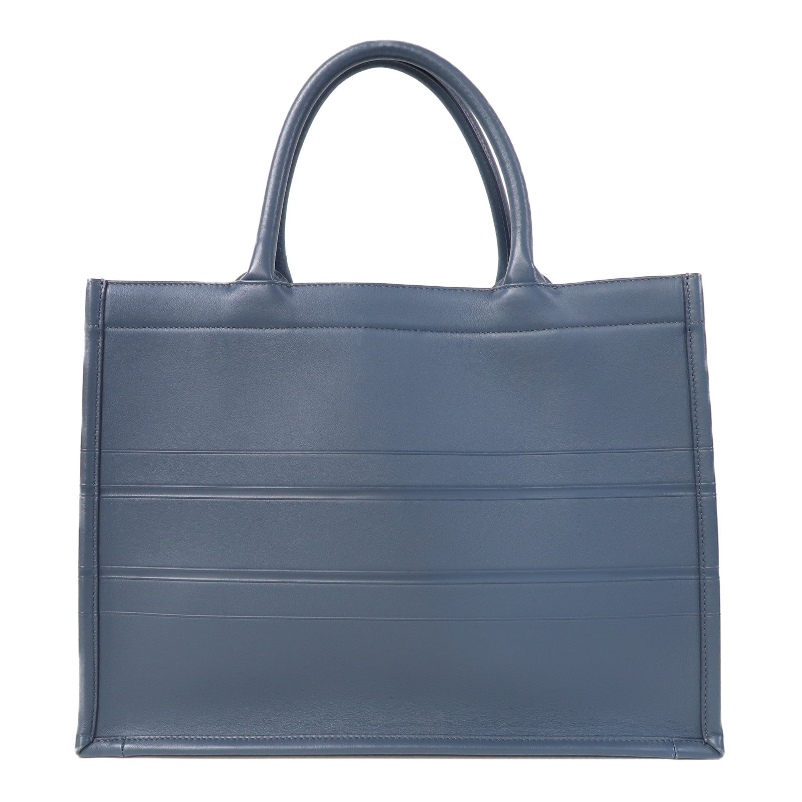 Dior 牛皮皮革Tote Bag手挽袋藍色