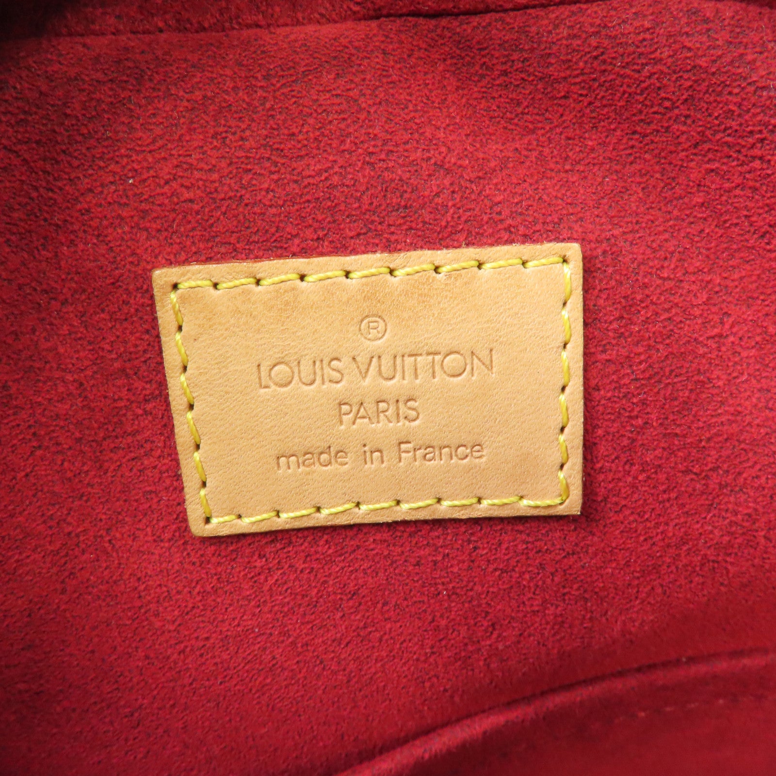 LOUIS VUITTON Monogram Excentri-cite金扣手挽袋啡色