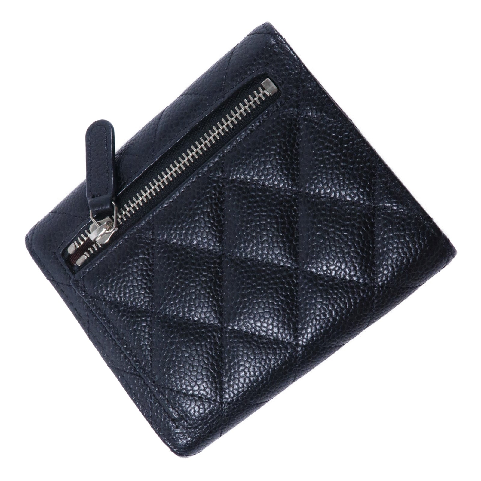 CHANEL 牛皮皮革Classic Small Flap Wallet銀包