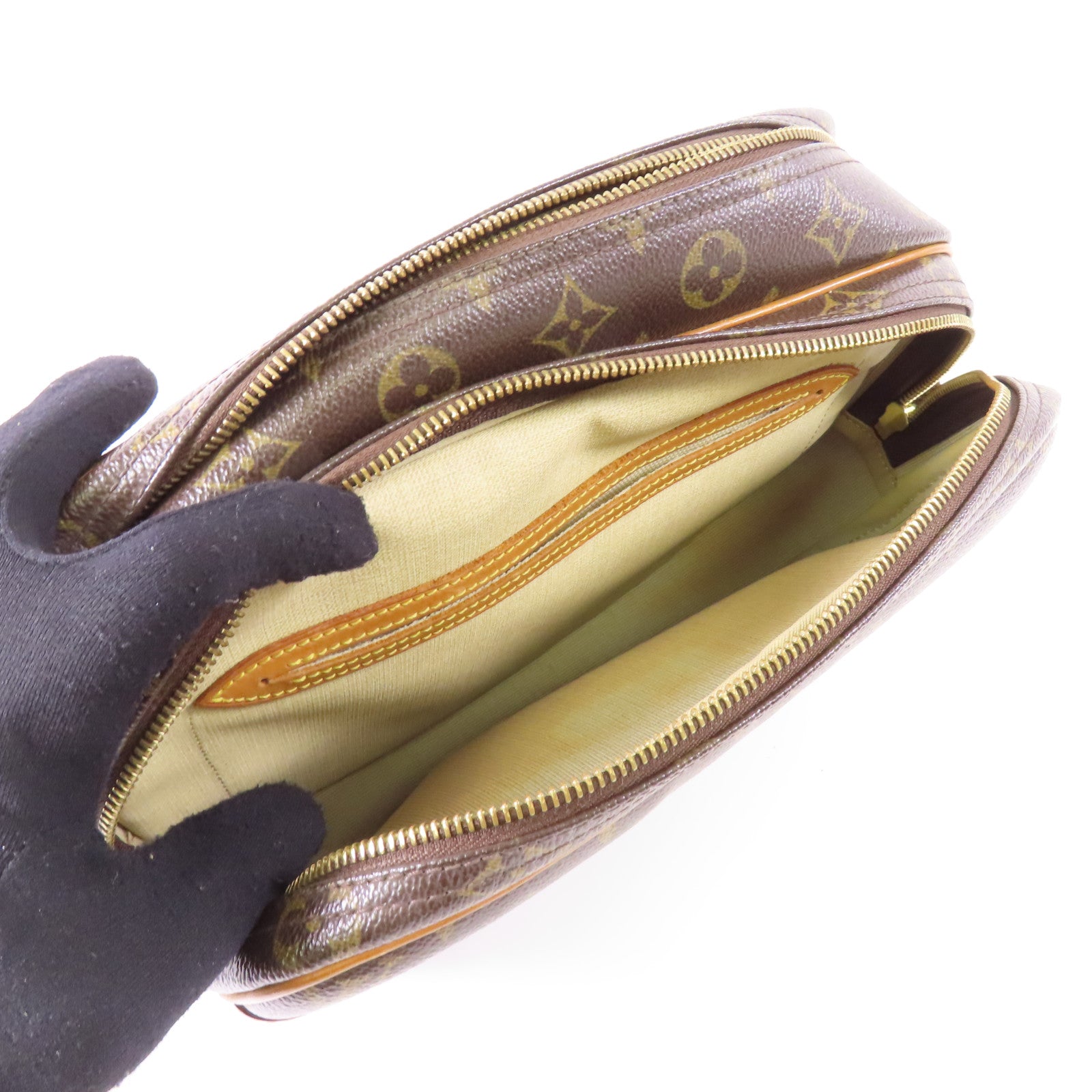 LOUIS VUITTON LV GHW Reporter PM Shoulder Bag M45254 Monogram Brown