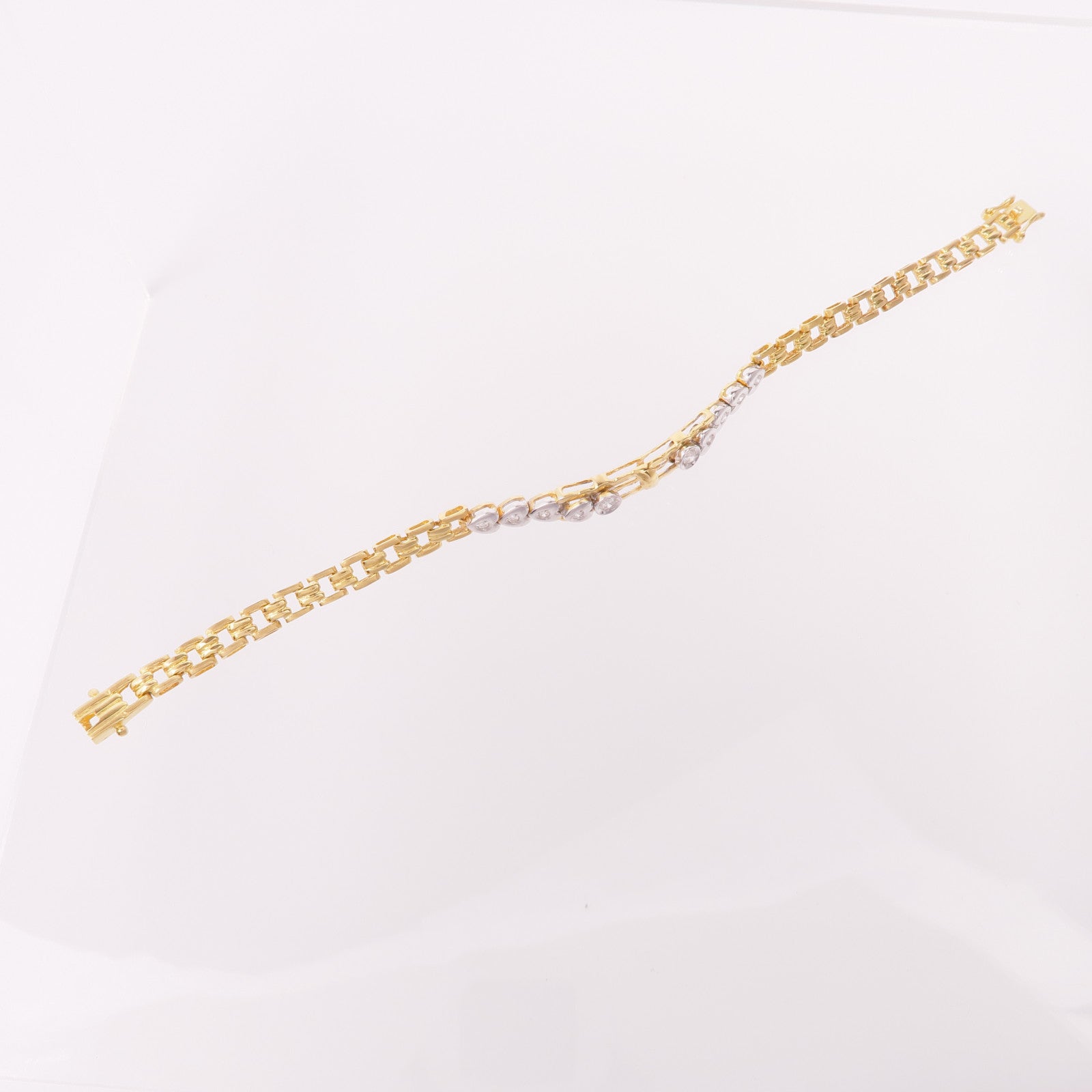 JEWELRY 18K黃金/白金Diamond Bracelet鑽石手鏈