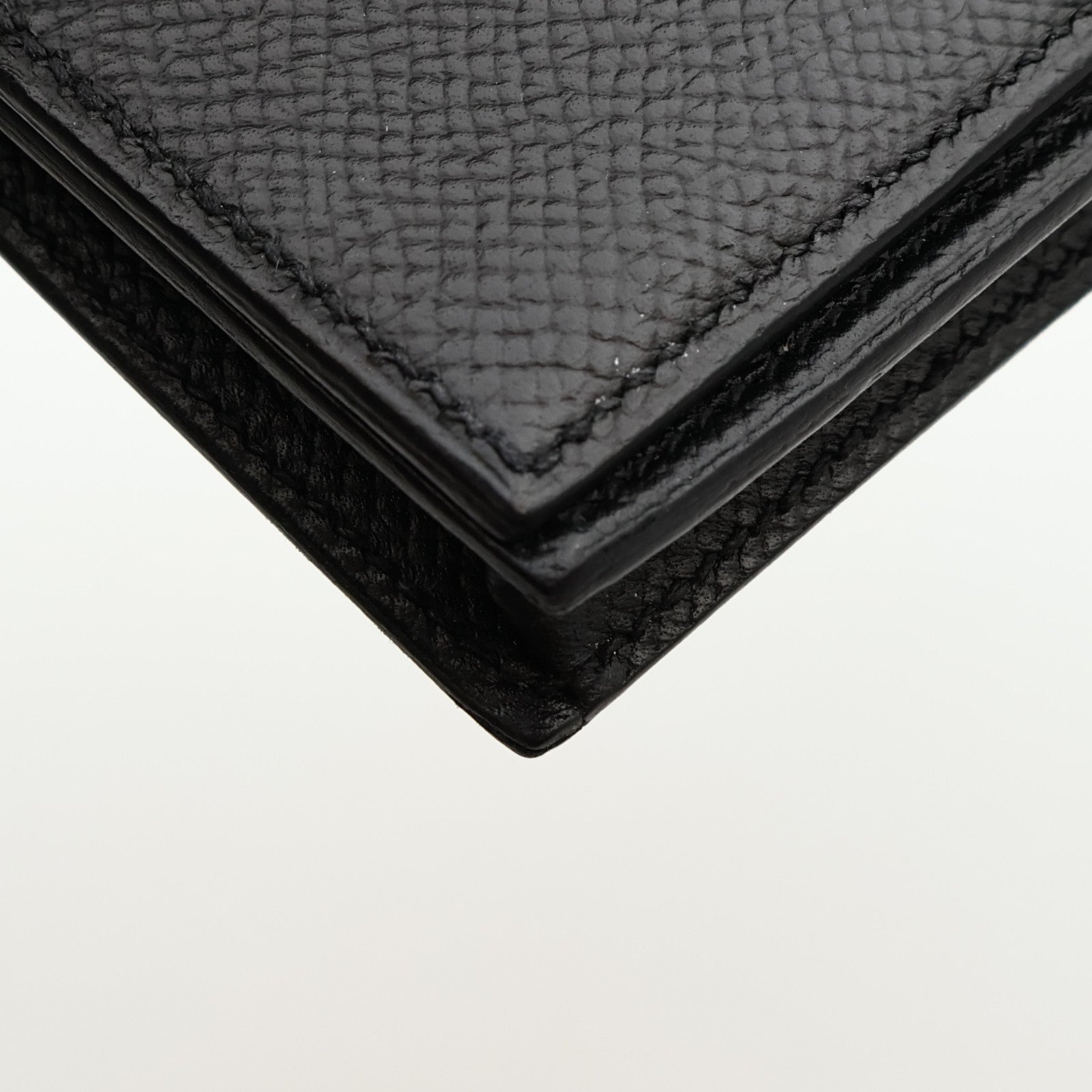 HERMES Epsom皮革Bearn Wallet長錢包Noir
