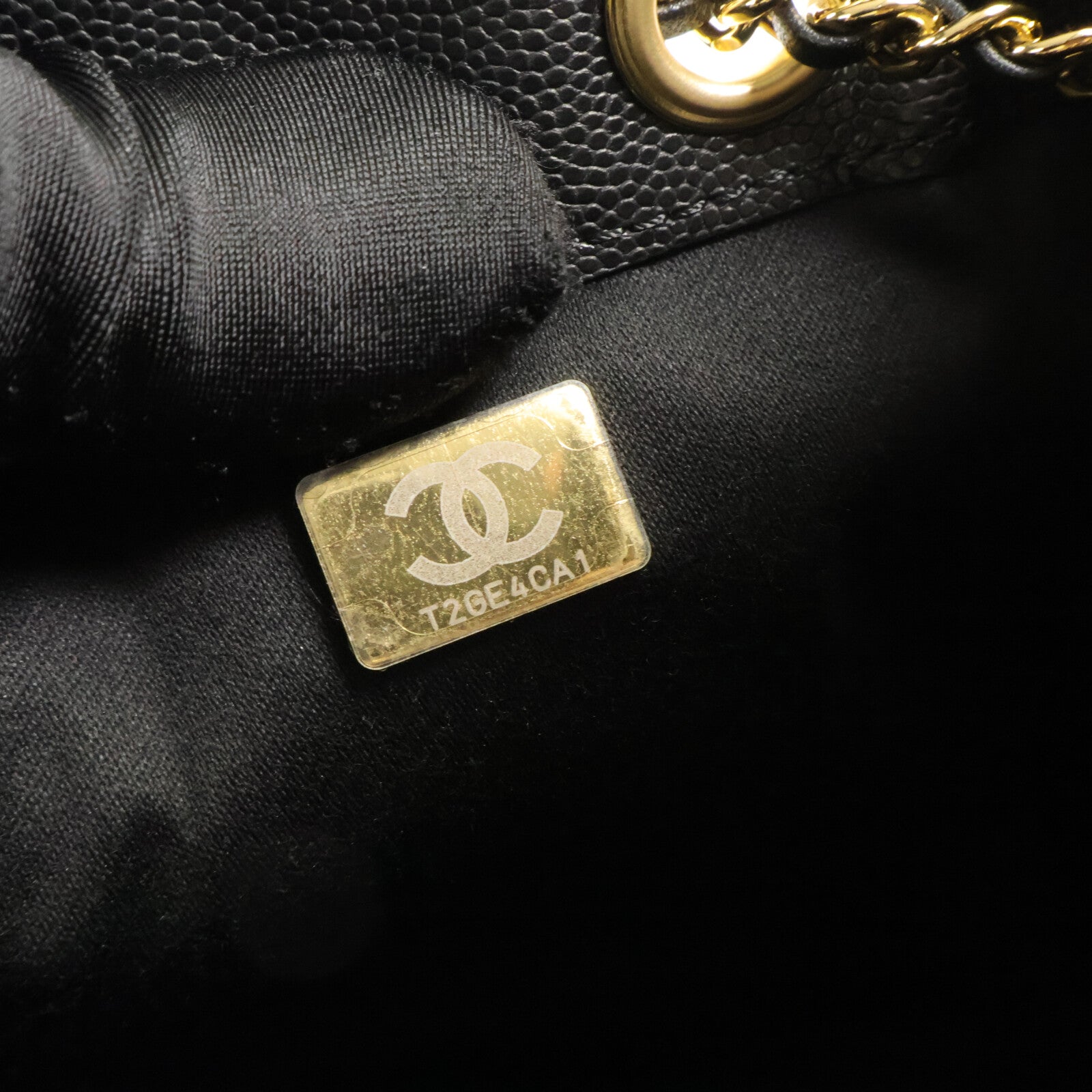 CHANEL 牛皮皮革C25 Small鏈帶手挽袋