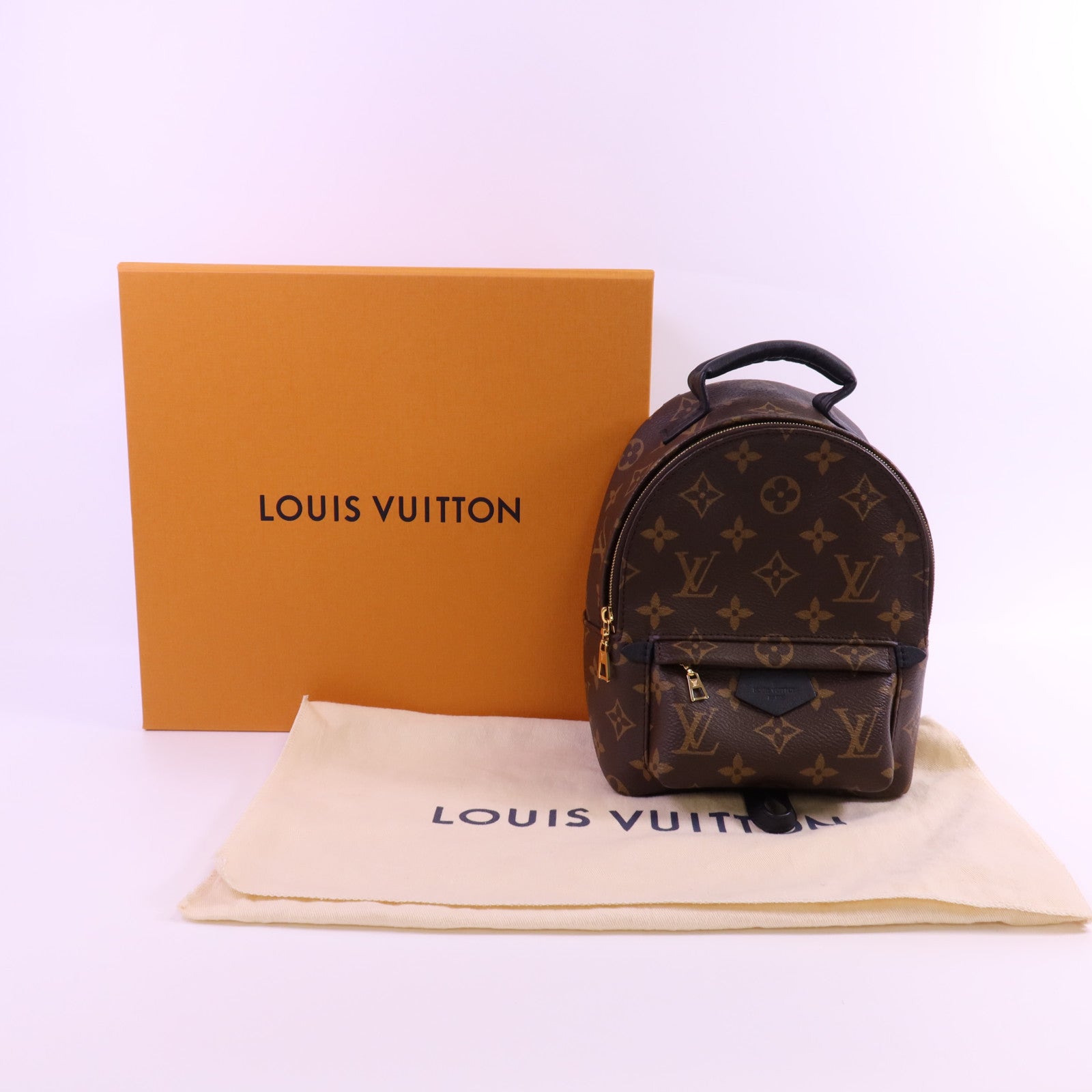 LOUIS VUITTON Monogram Palm Springs Mini金扣肩背袋
