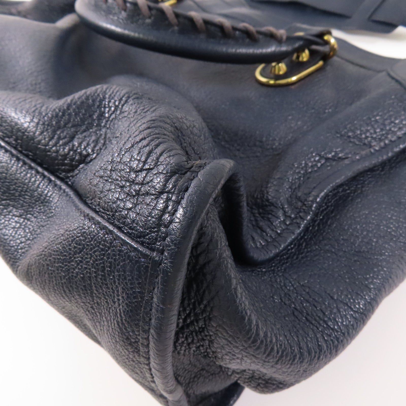 BALENCIAGA 牛皮皮革Shoulder Bag金扣肩背袋