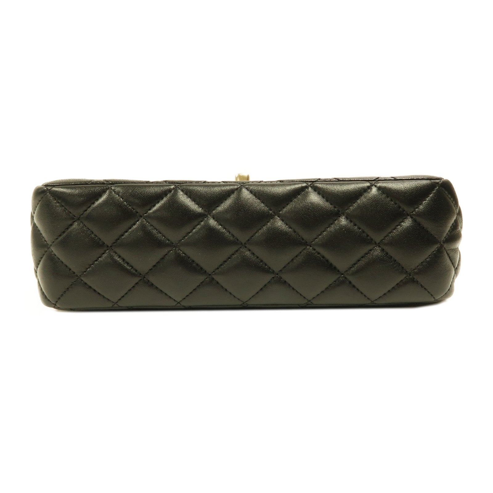 CHANEL CC GHW Chain Shoulder 2 Way Bag Handbag AS4408 Lambskin Leather Black