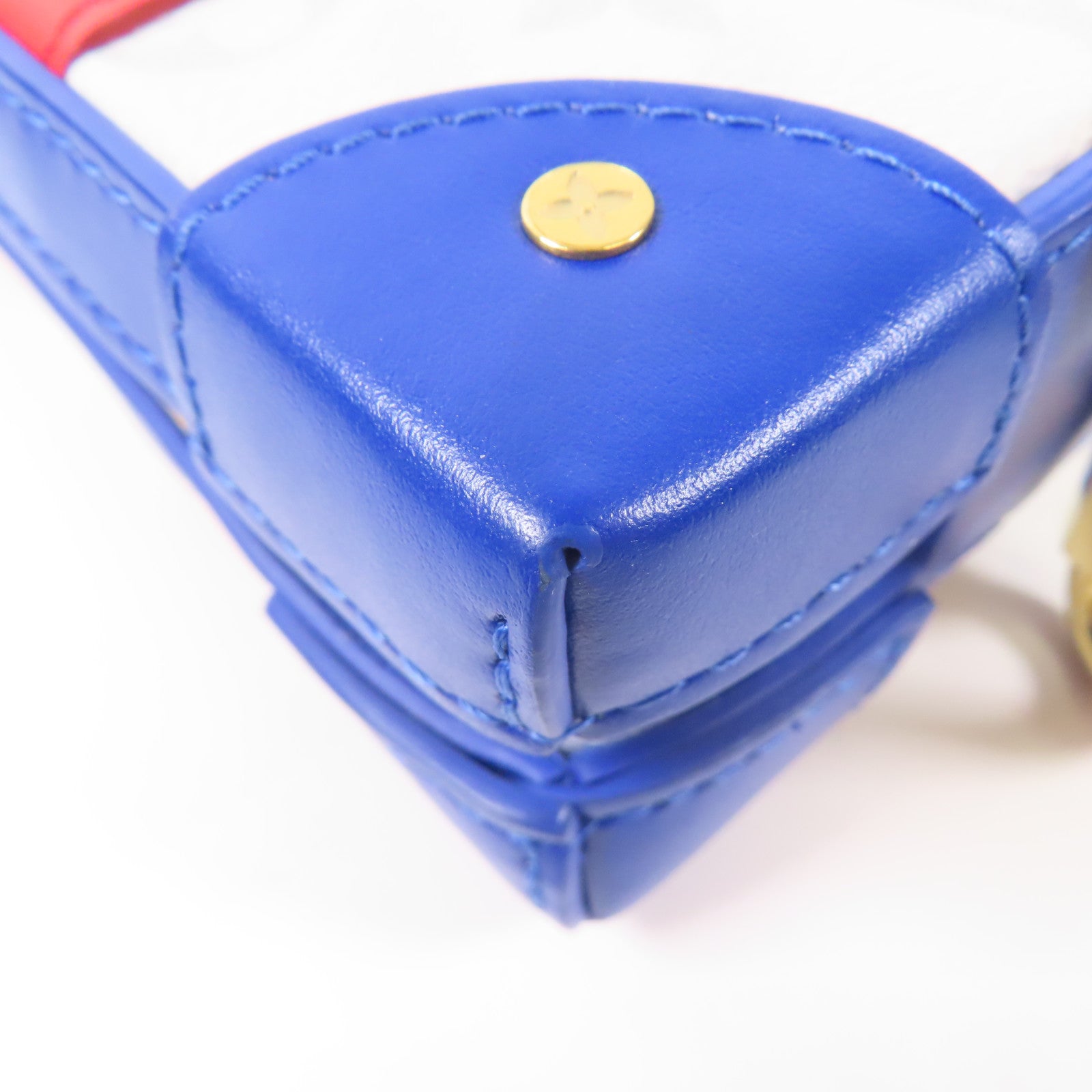 LOUIS VUITTON Monogram/皮革LV x NBA Soft Trunk金扣肩背袋