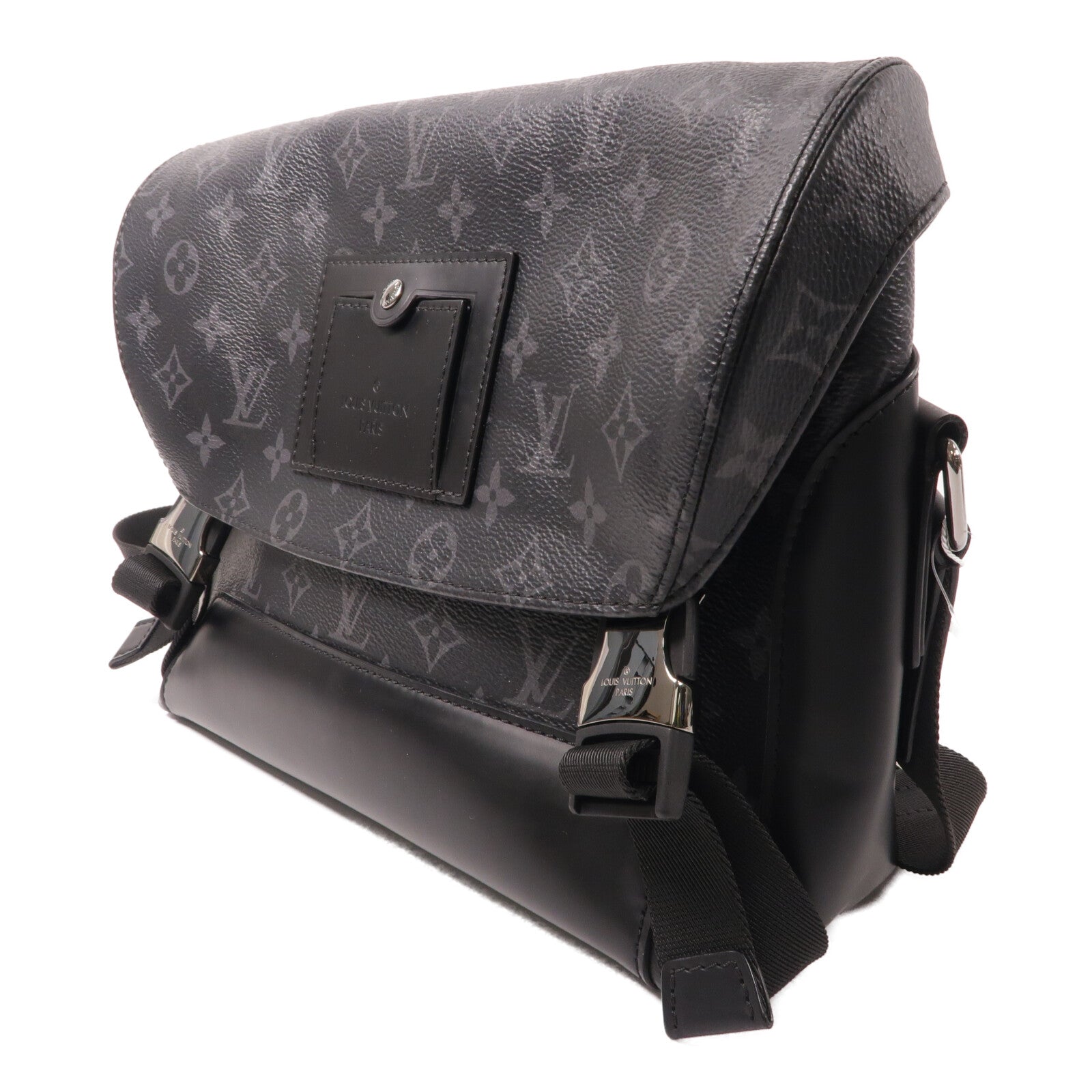 LOUIS VUITTON Monogram Eclipse Voyager PM肩背袋