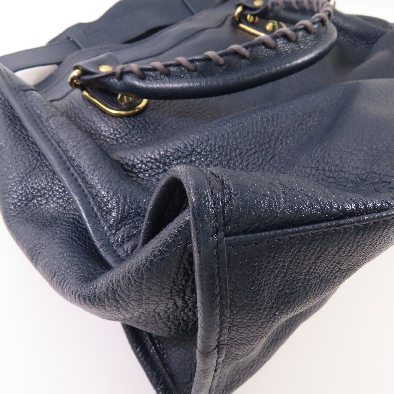 BALENCIAGA 牛皮皮革Shoulder Bag金扣肩背袋
