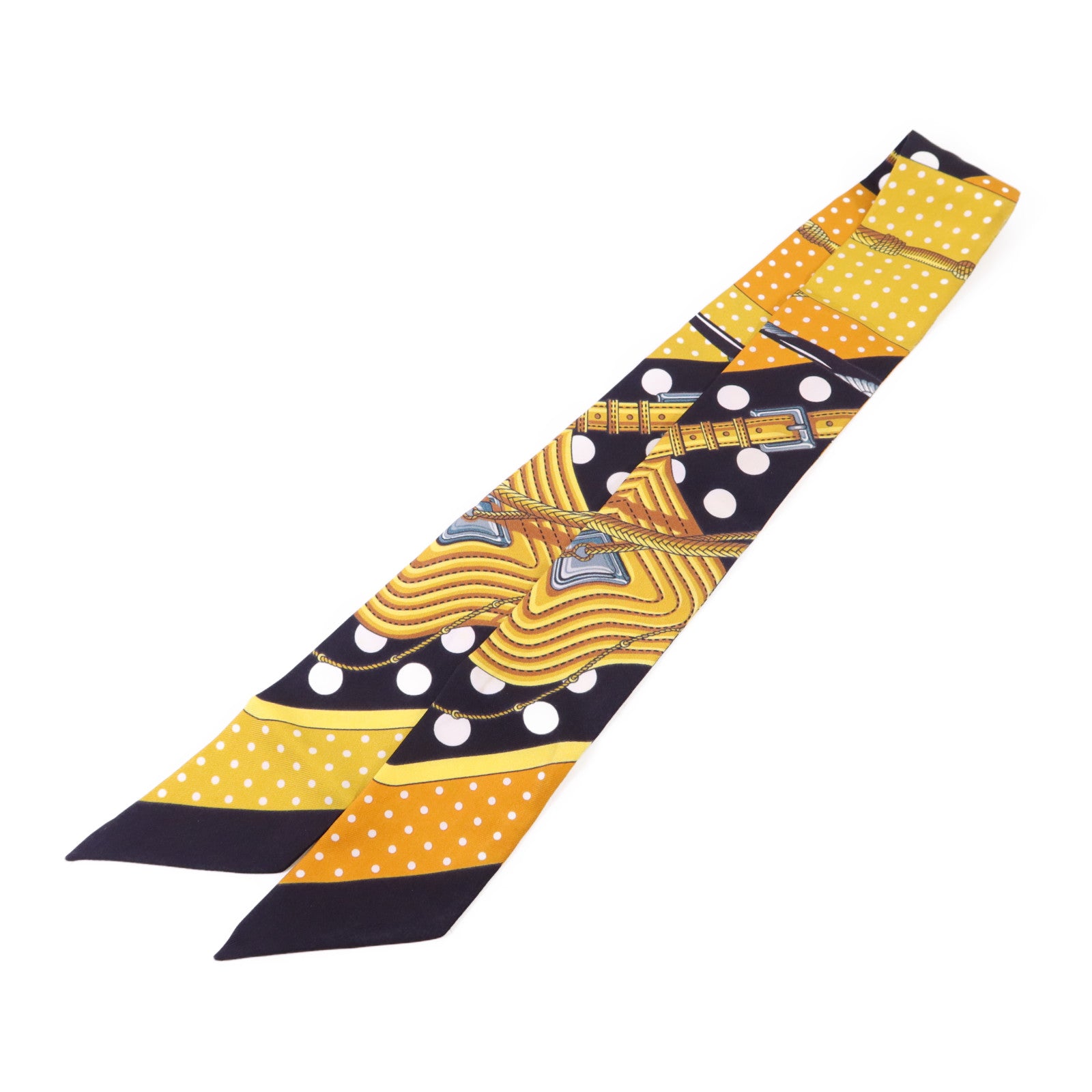 HERMES 絲質Twilly絲巾