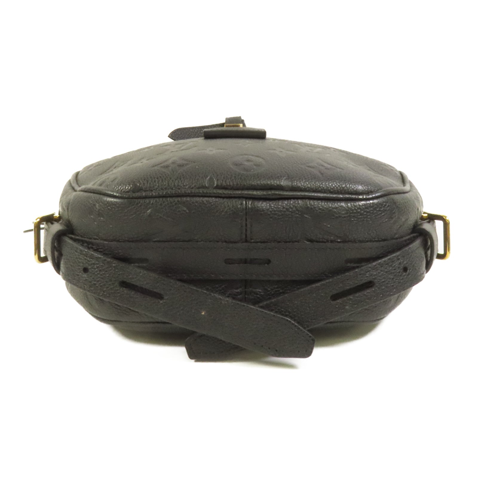 LOUIS VUITTON Monogram Empreinte Boite Chapeau Souple MMBoite Chapeau Souple MM金扣肩背袋