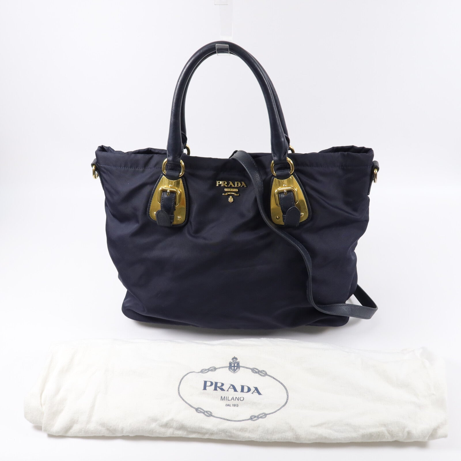 PRADA 尼龍Tessuto 2way Shoulder Bag手挽肩背兩用袋