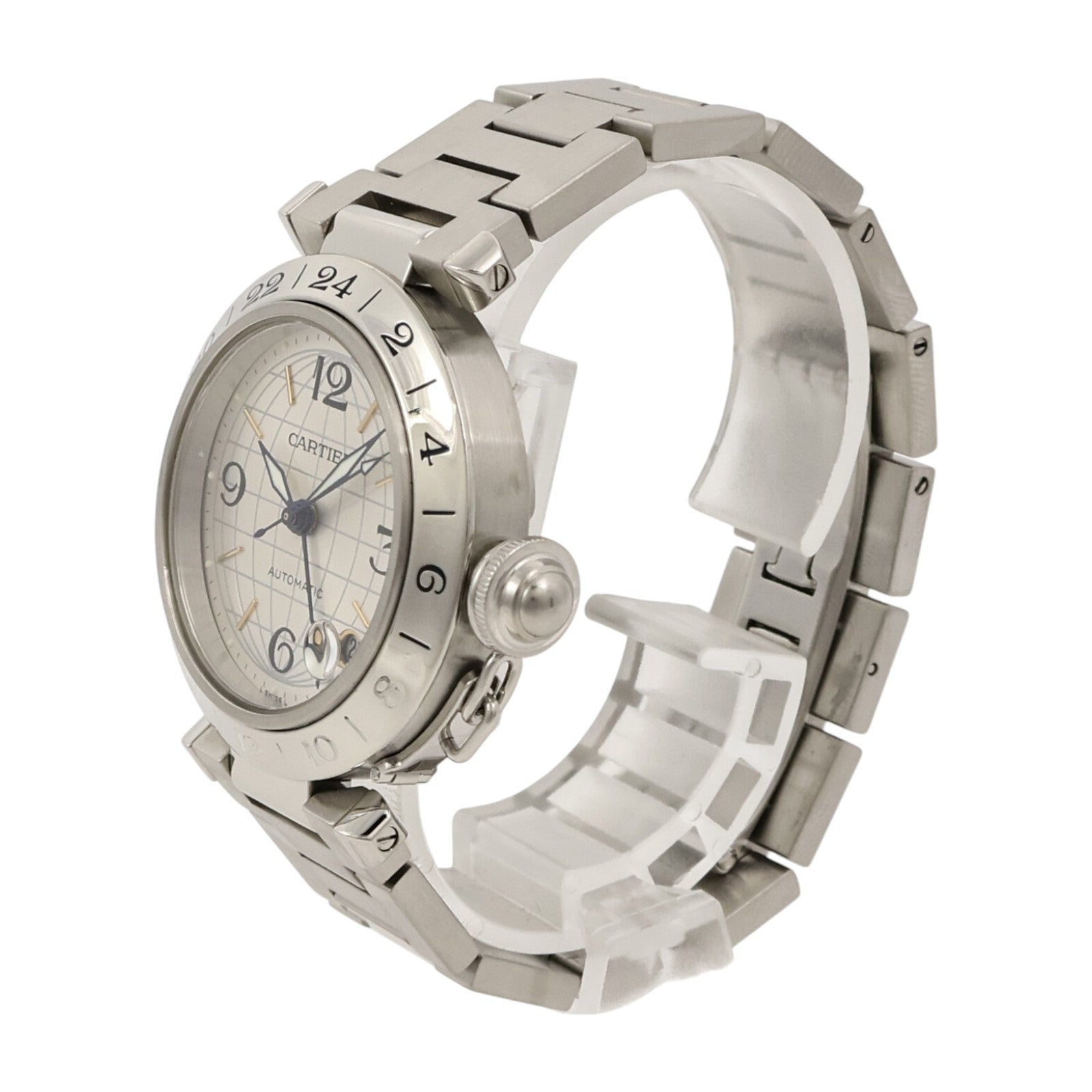 CARTIER Pasha C GMT W31029M7