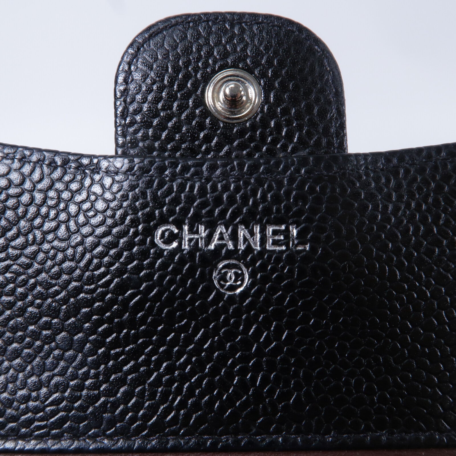 CHANEL 牛皮皮革Classic Small Flap Wallet銀包